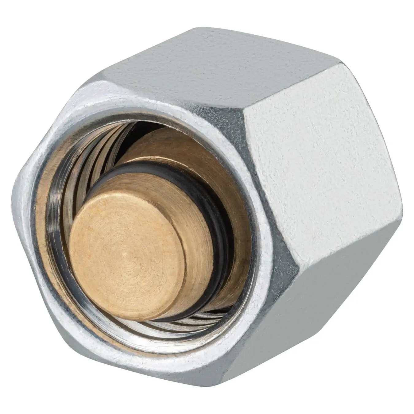 Blindstopfen BSL 15 verzinkt mit Mutter