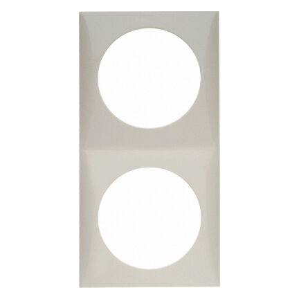 Frame white, 2-fold, self-service