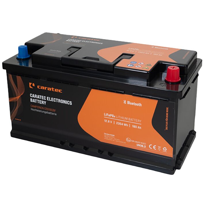 Caratec Lithium Batterie CEB 180 Ah CEB180BF, 2304 Wh, L5