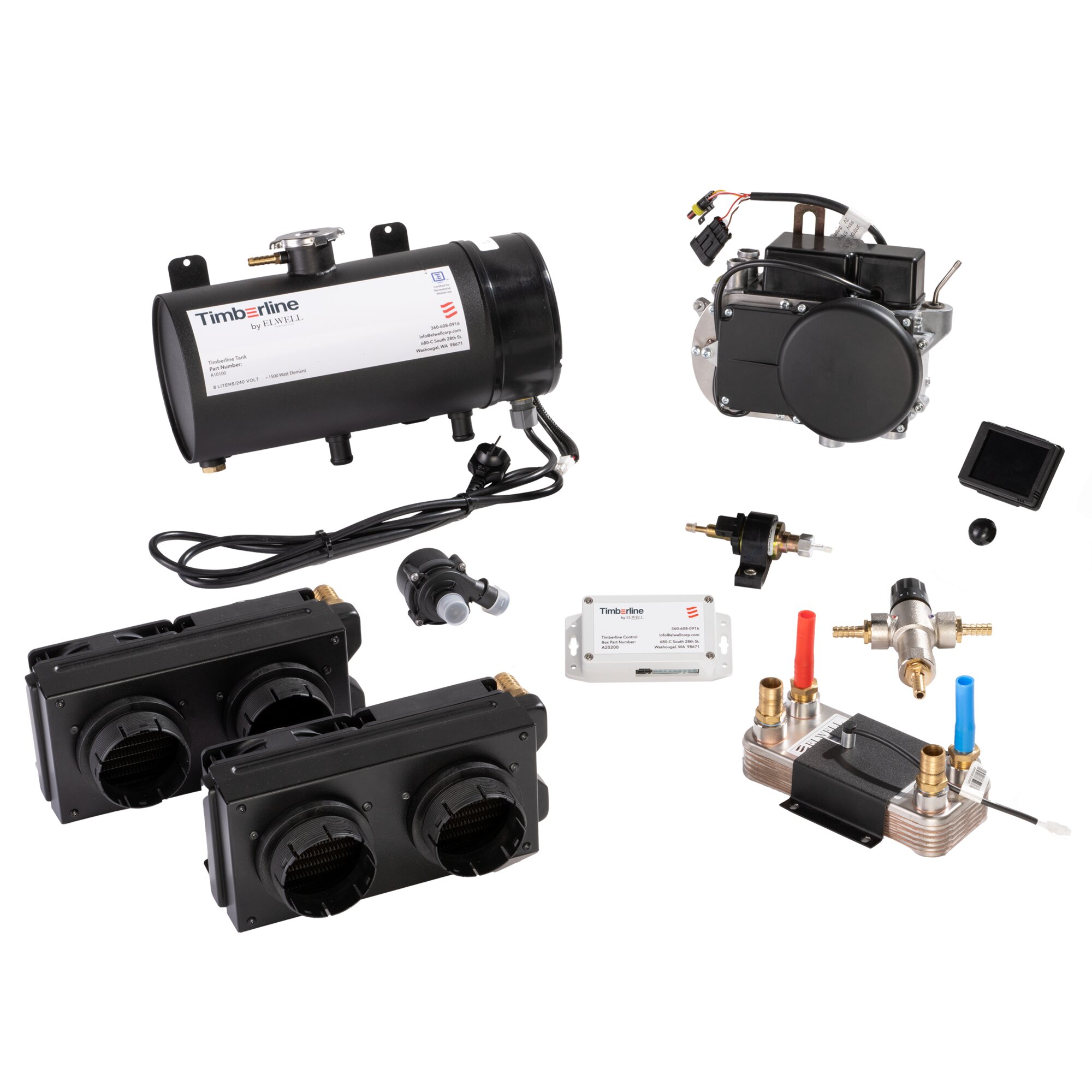 Modular Heating System 1.0 for Motorhomes and Vans