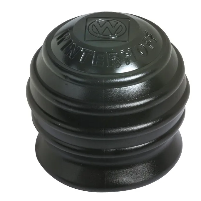Schwarze runde Schutzkappe Ball Cap mit geriffelter Oberfläche und geprägtem WATERTIGHT-Logo Ахада