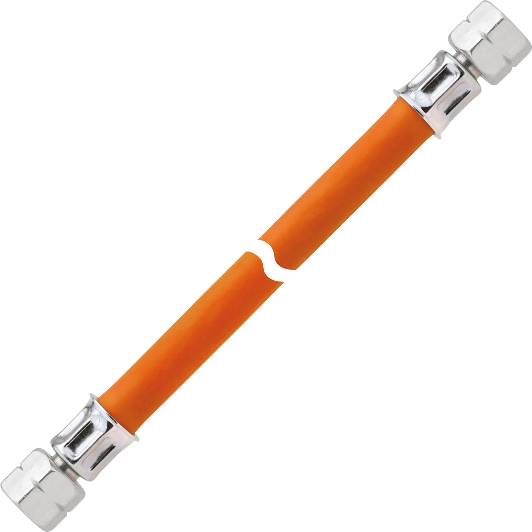 GOK Gas-Hochdruckschlauchleitung 10 bar bds. G 1/4 LH-ÜM x 800
