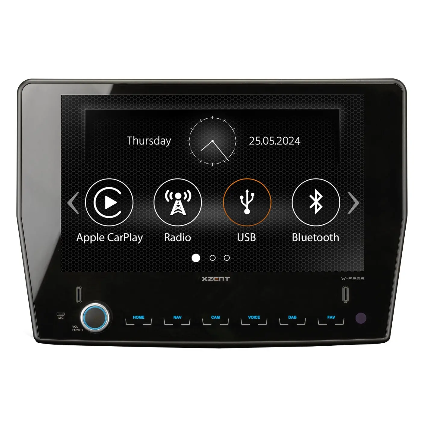 Naviceiver XZENT X-F285 for Ford Transit from Model Year 2019/07 Onwards