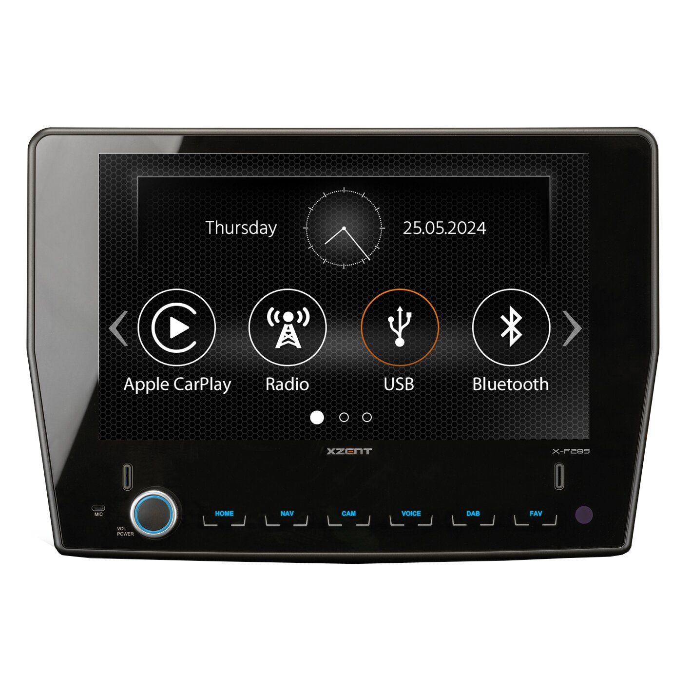 Naviceiver XZENT X-F285 for Ford Transit from Model Year 2019/07 Onwards