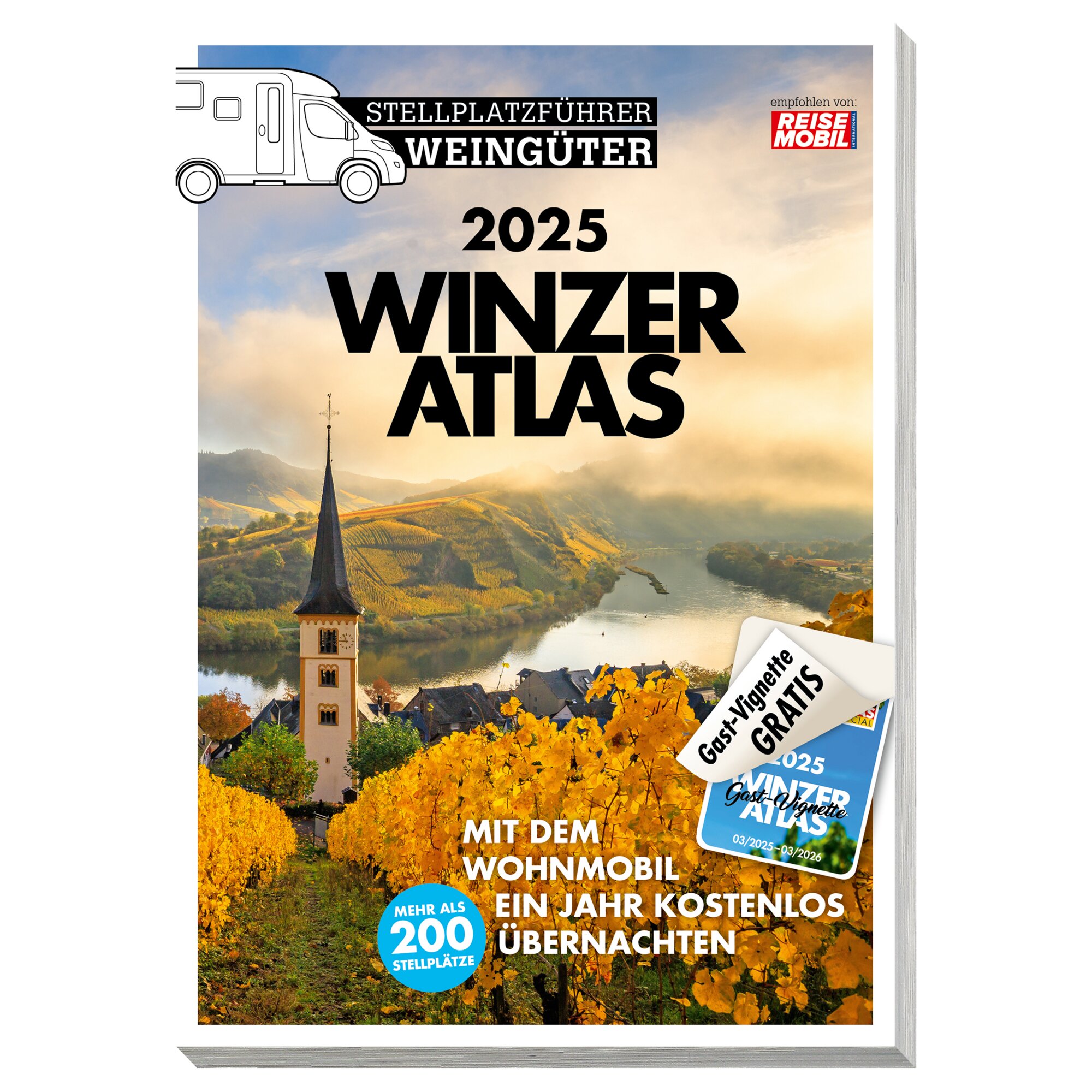 Camping Guide Stellplatzführer Weingüter – Winery Atlas Winzeratlas