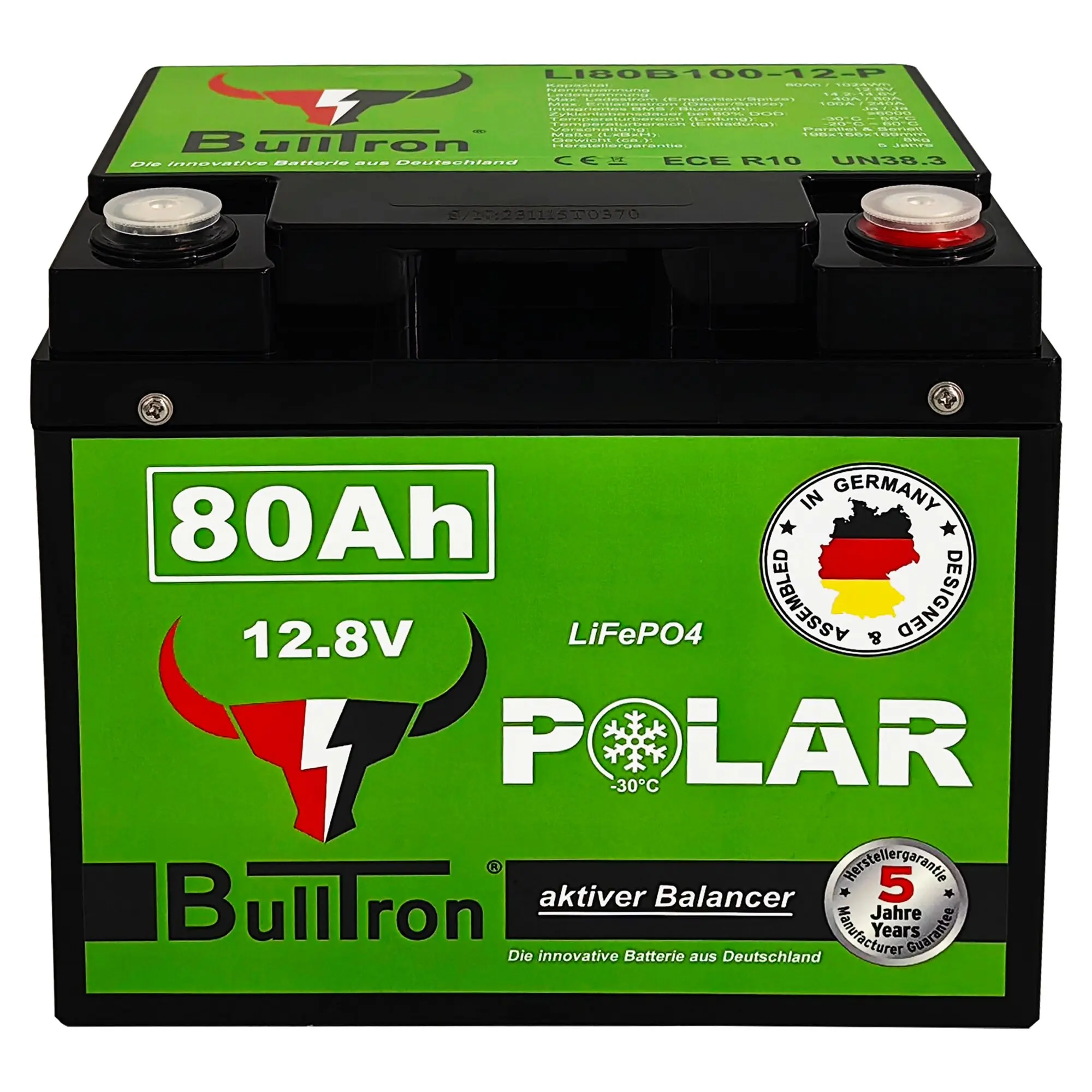 Lithium Batterie Polar, 80 Ah