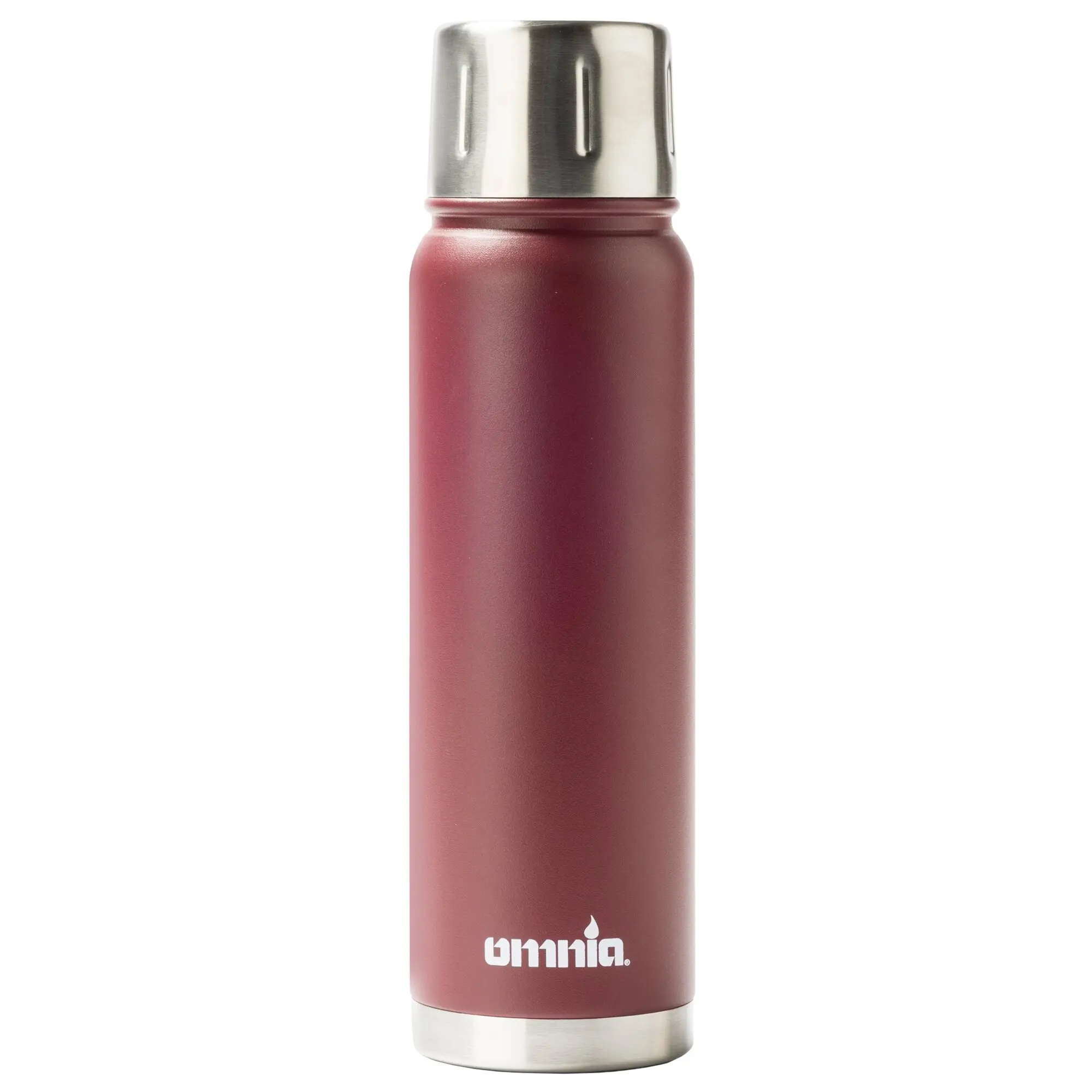 Isolierflasche 0,75 l burgunderrot