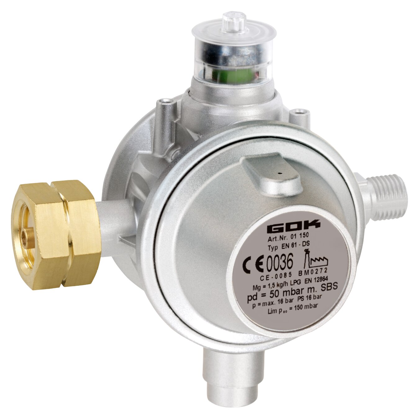 Gas Regulator 1.5 kg/h