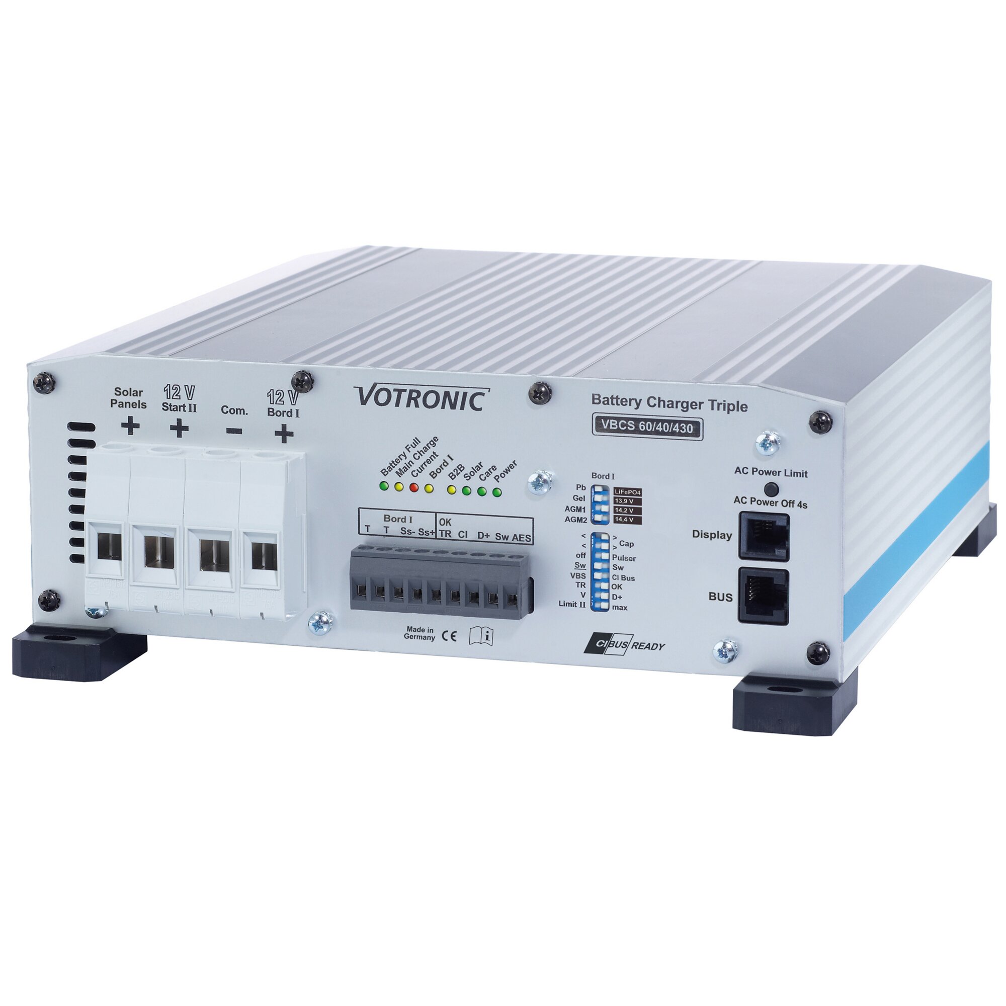 Battery Charger VBCS Triple, 40 A