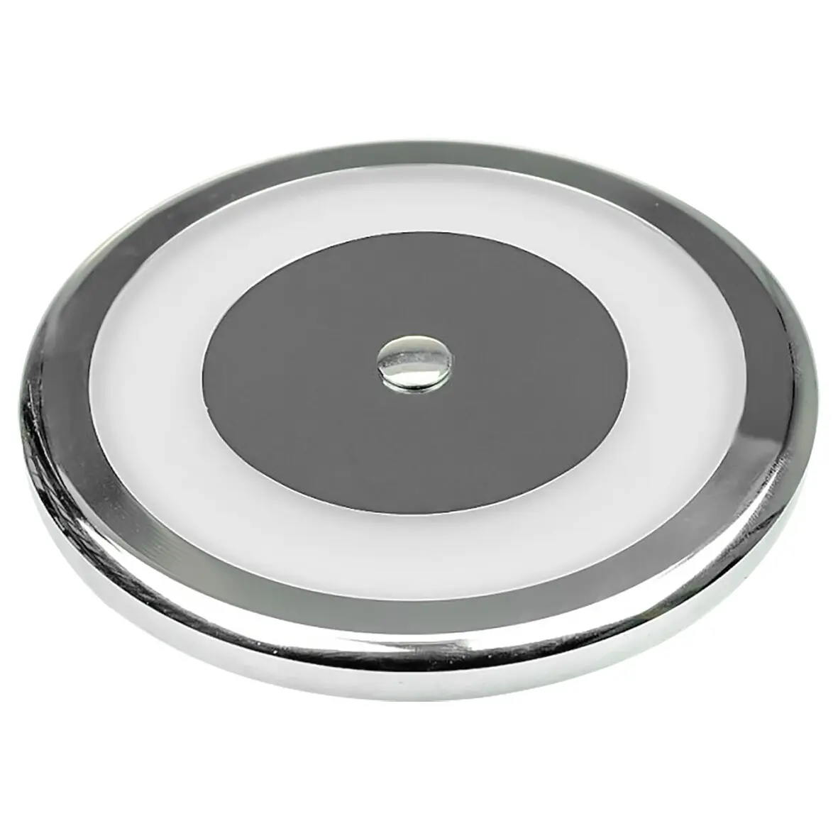 Aufbauleuchte mit Dimmschalter, 6,2 W, chrom, ø 106 mm