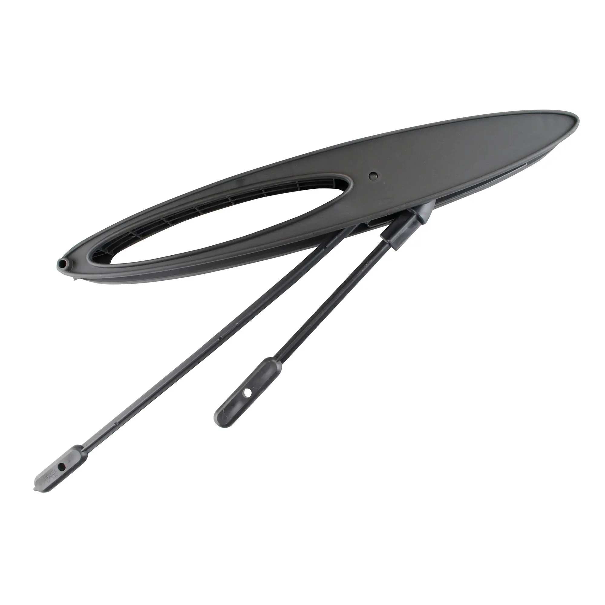 Armlehnenset Cham Elips anthrazit, 2er-Set