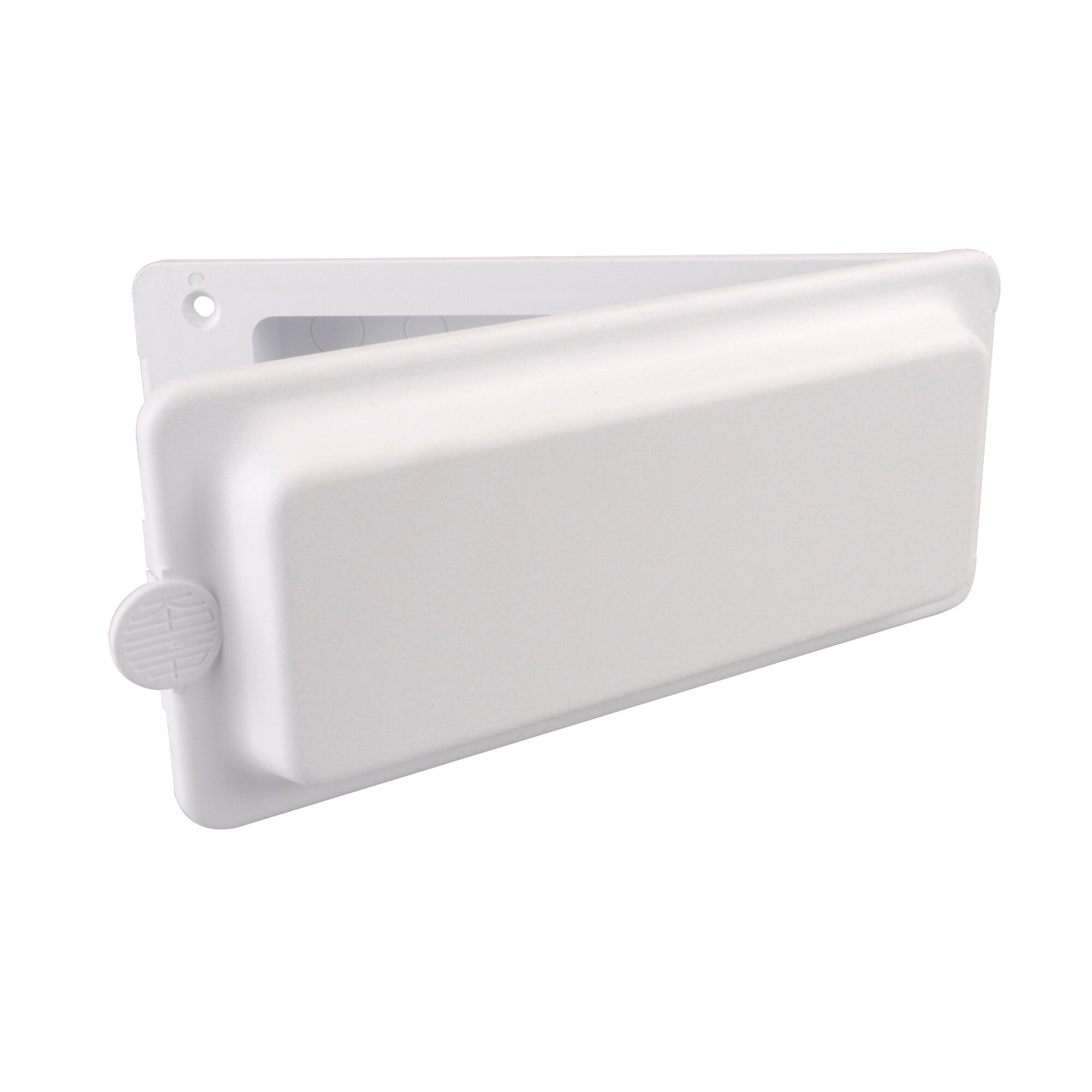 Gehäuse für Versorgungsklappe, weiß