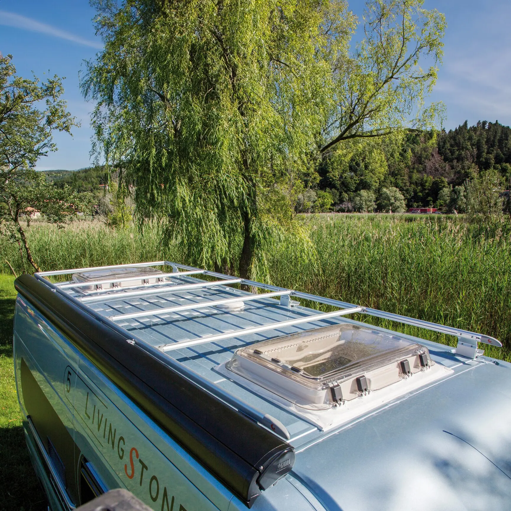 Dachreling Roof Rail Ducato, silber