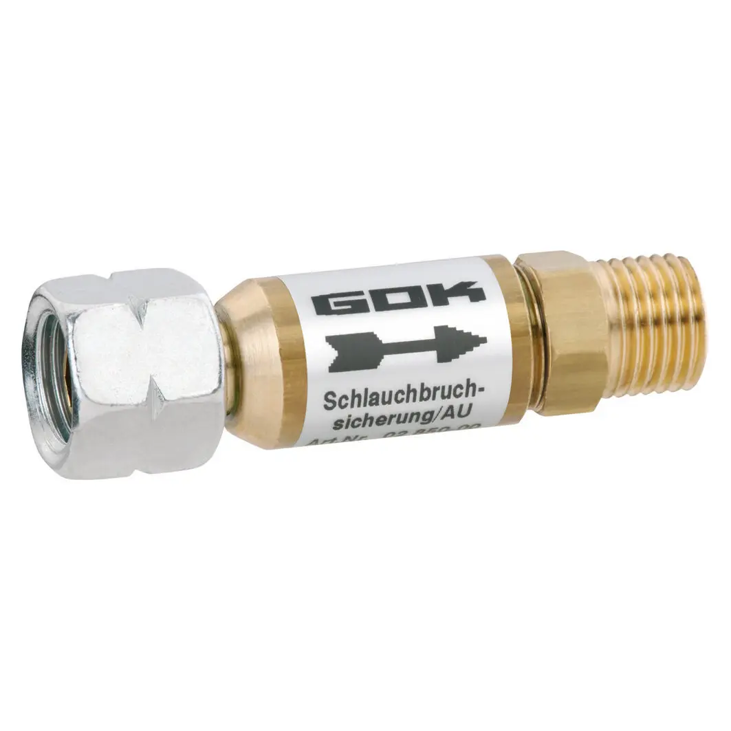 Schlauchbruchsicherung, 50 mbar
