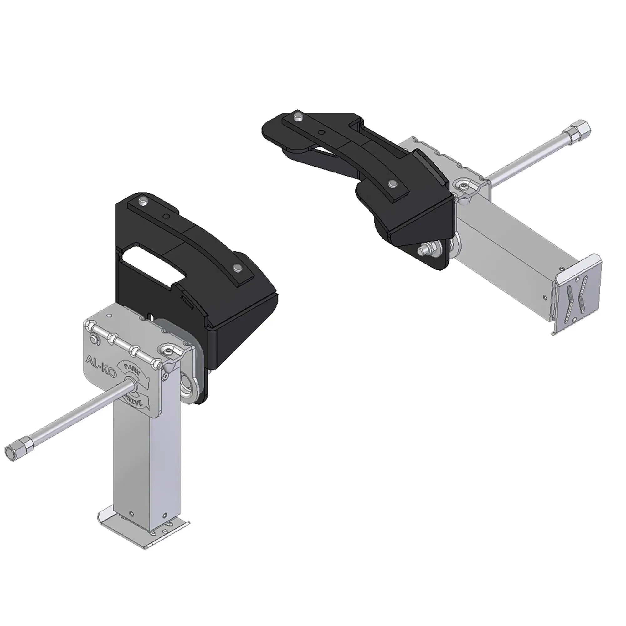 Kurbelstütze ClickFix für Kastenwagen Fiat Ducato ab Bj. 2006/07, hinten