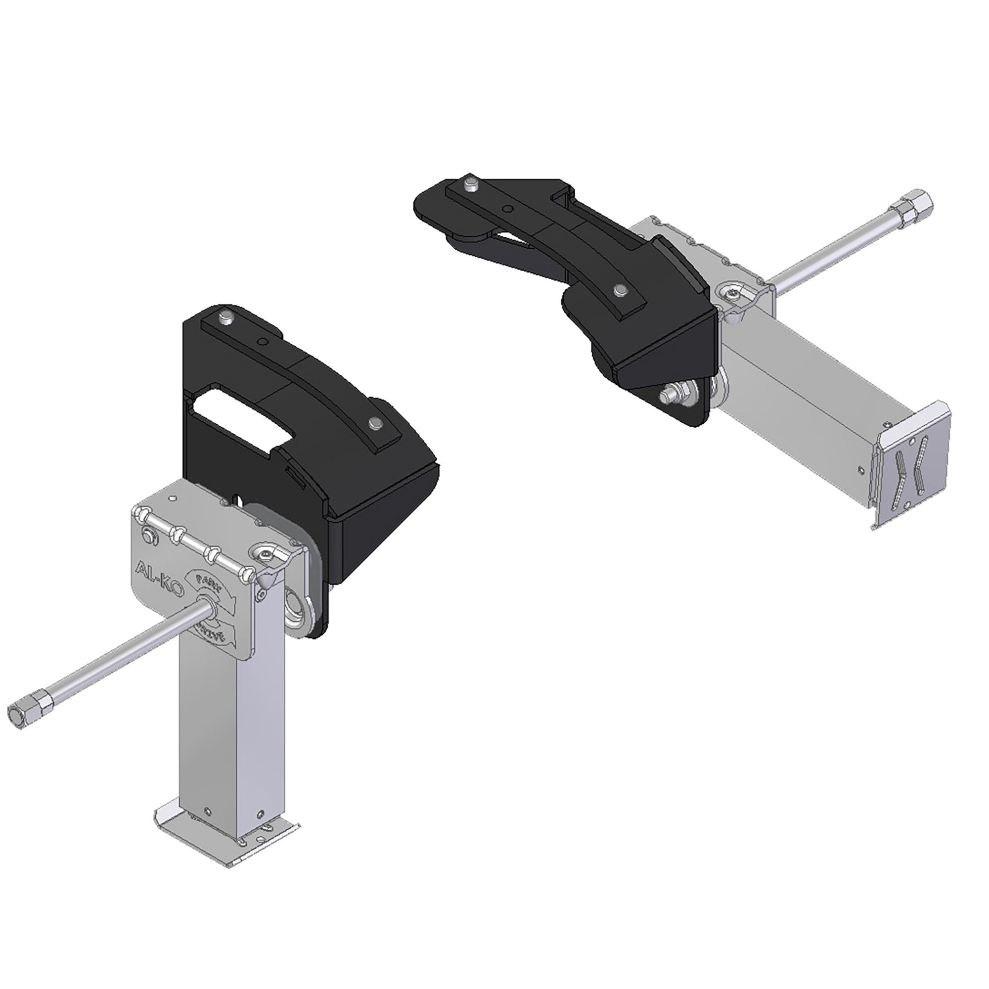 Kurbelstütze ClickFix für Kastenwagen Fiat Ducato ab Bj. 2006/07, hinten