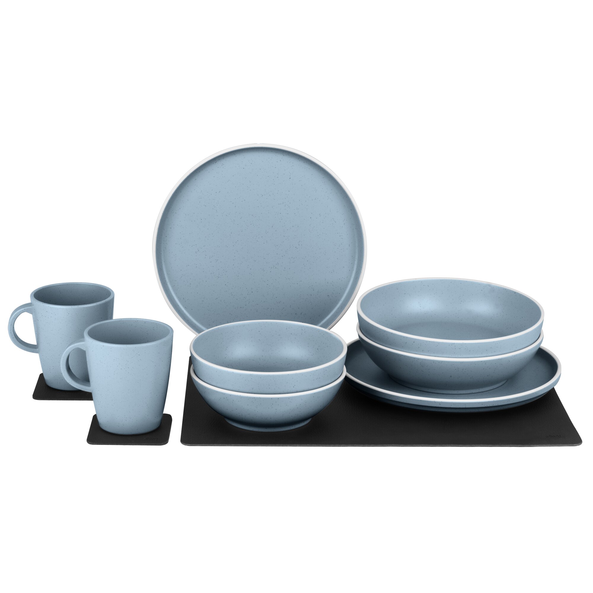 Tableware Set Dolomit Magnetic, blue