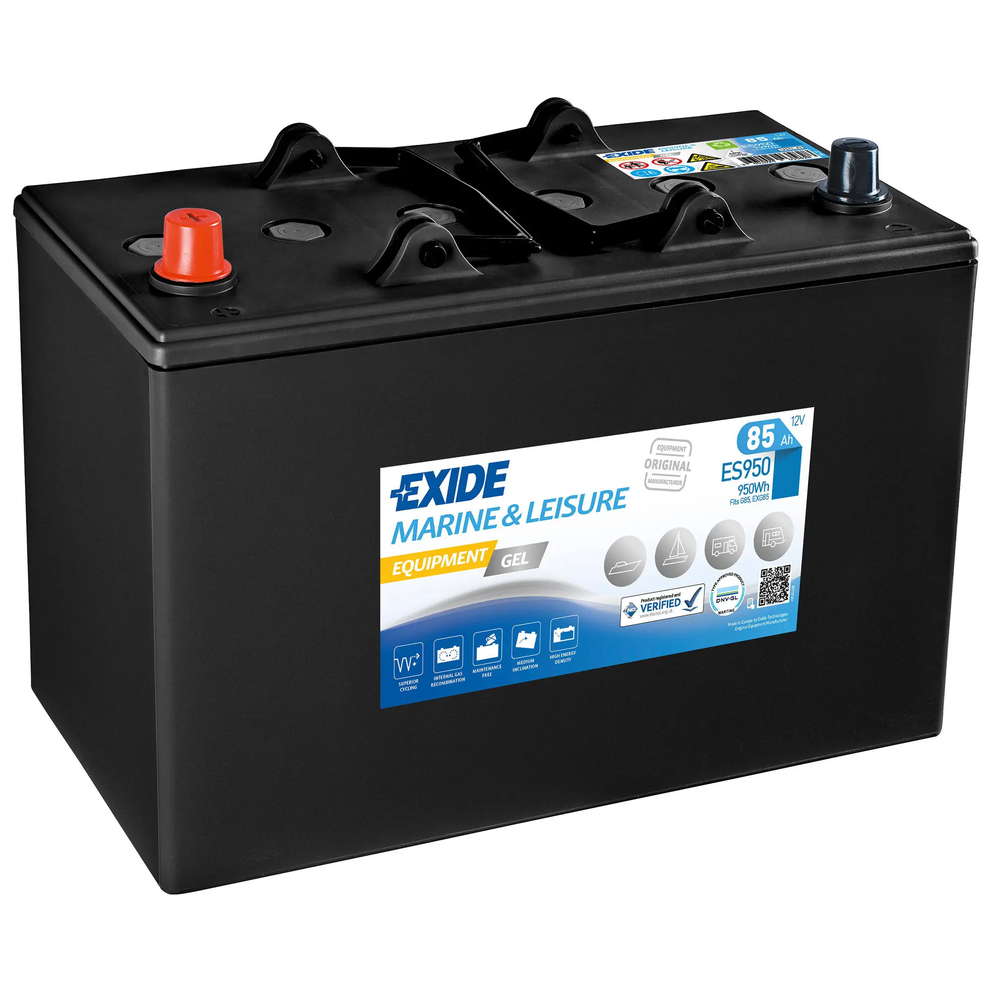 Batterie Equipment GEL, 85 Ah