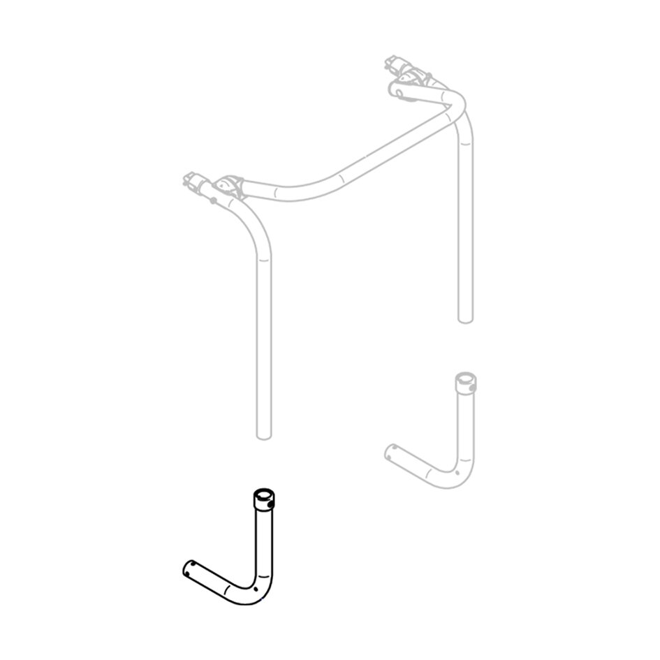 Lower Support Arm and Push-In Sleeve Connection Thule Sport G2 SV