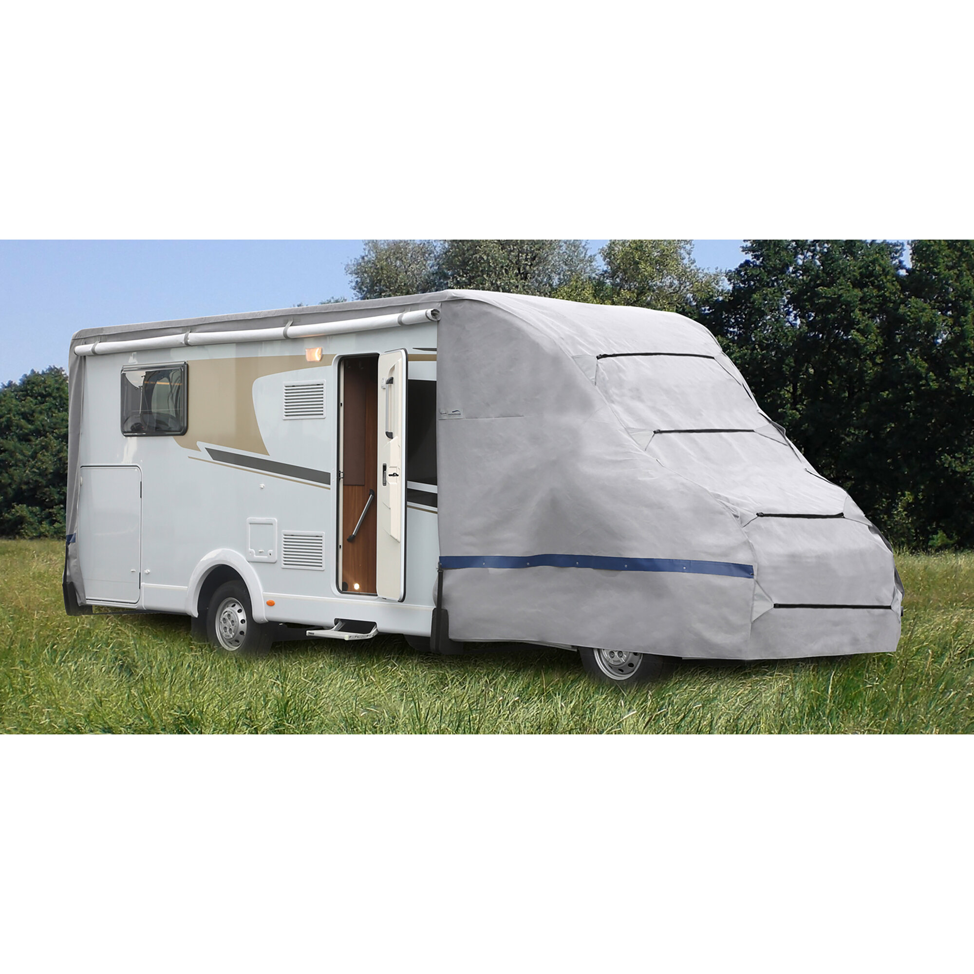 Protective Cover Wintertime for Partially-Integrated Motorhomes, 17 m, 610 cm