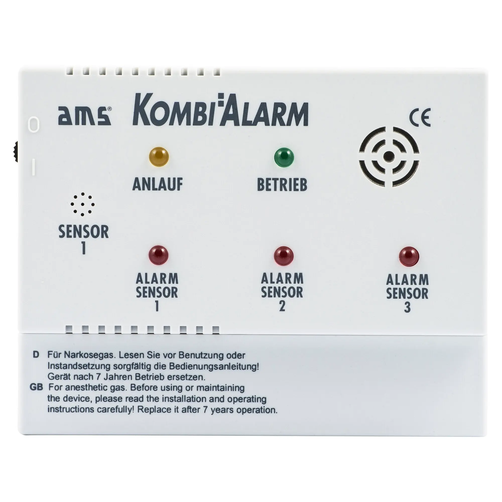 Gaswarnsystem Kombi Alarm, 12 V
