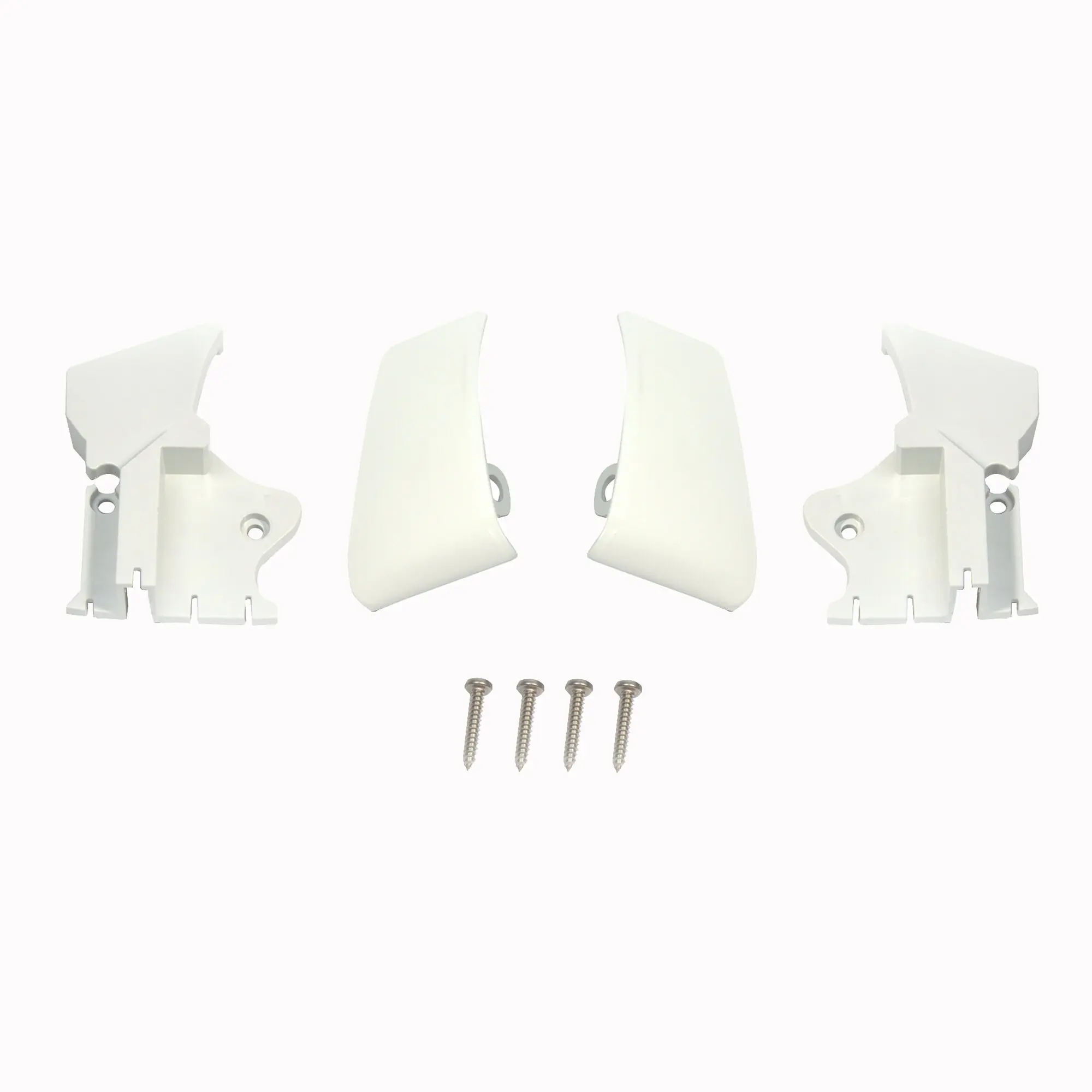 Frontblendenendkappen für TO 8000, weiß