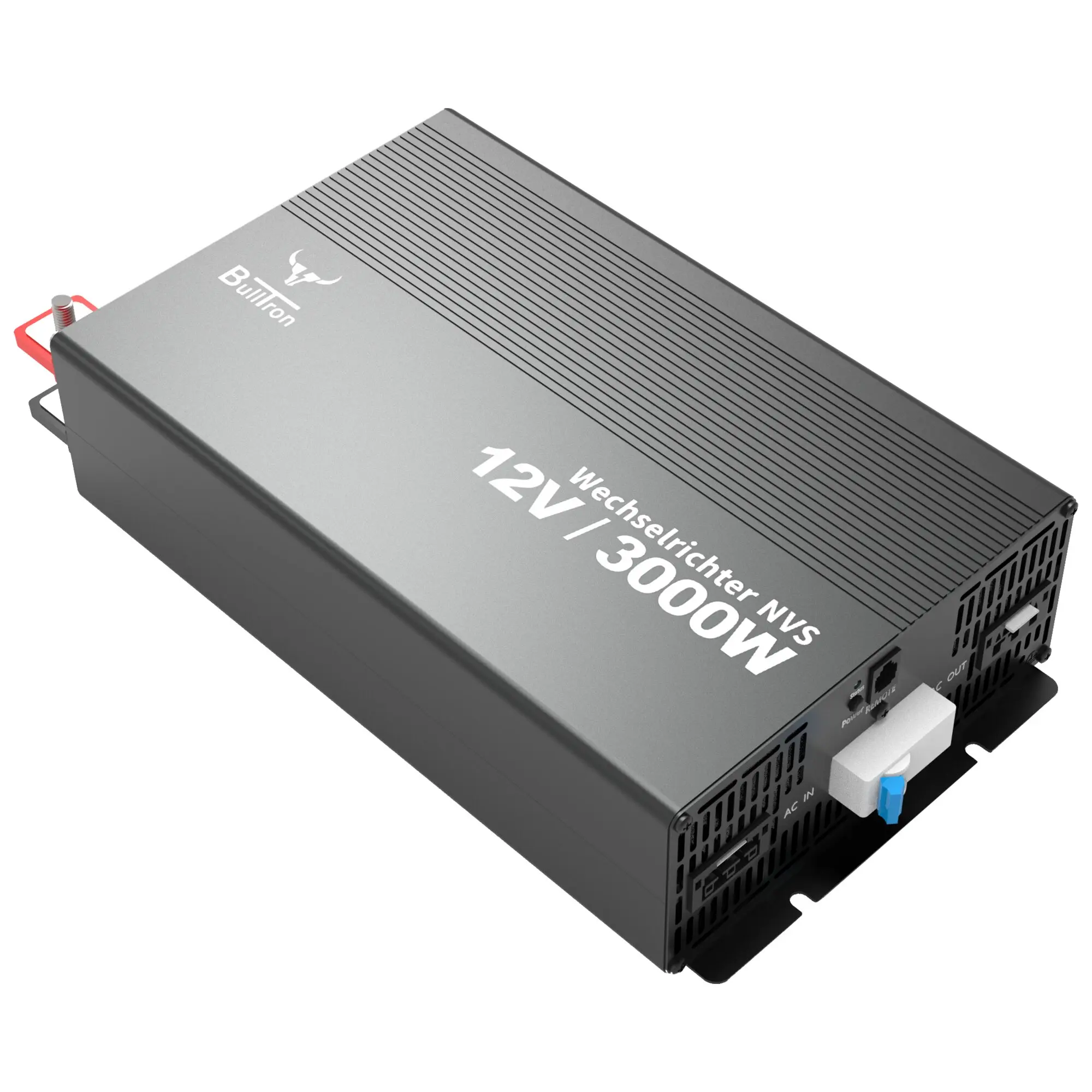 Wechselrichter mit Netzvorrangschaltung und FI-Schutzschalter, 3000 W