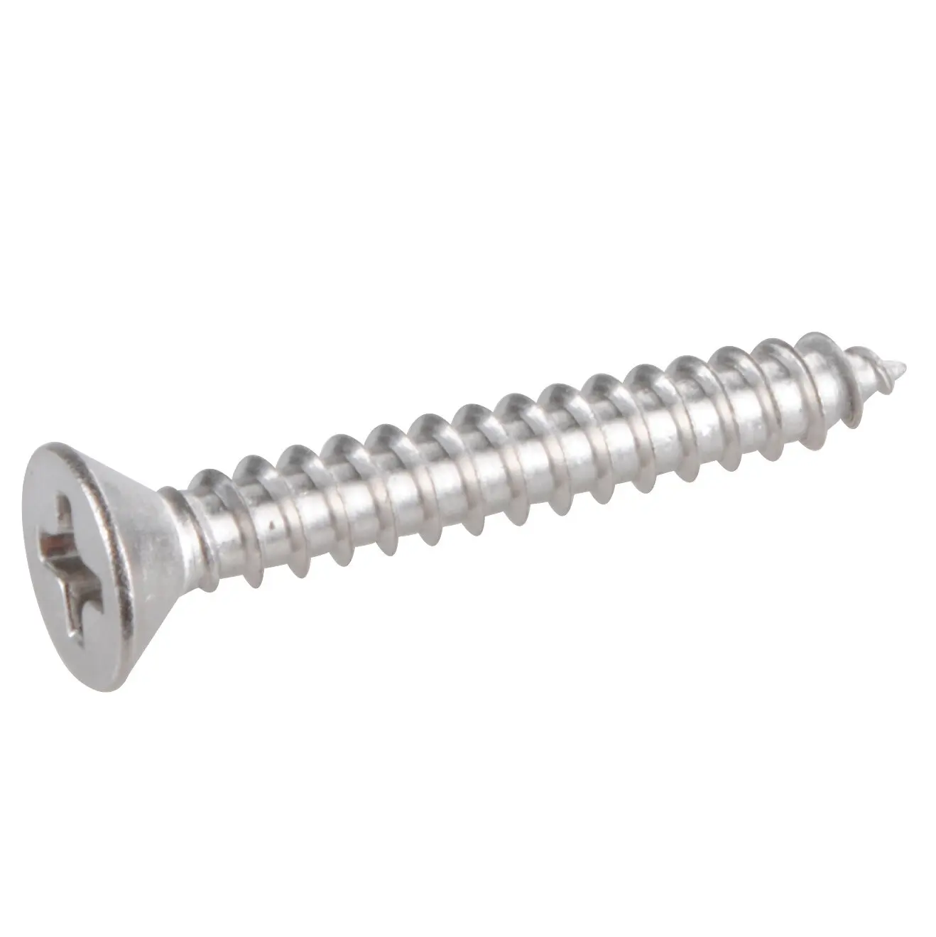 Countersunk Tapping Screw Shape C with H Recessed Head, 3.5 x 25