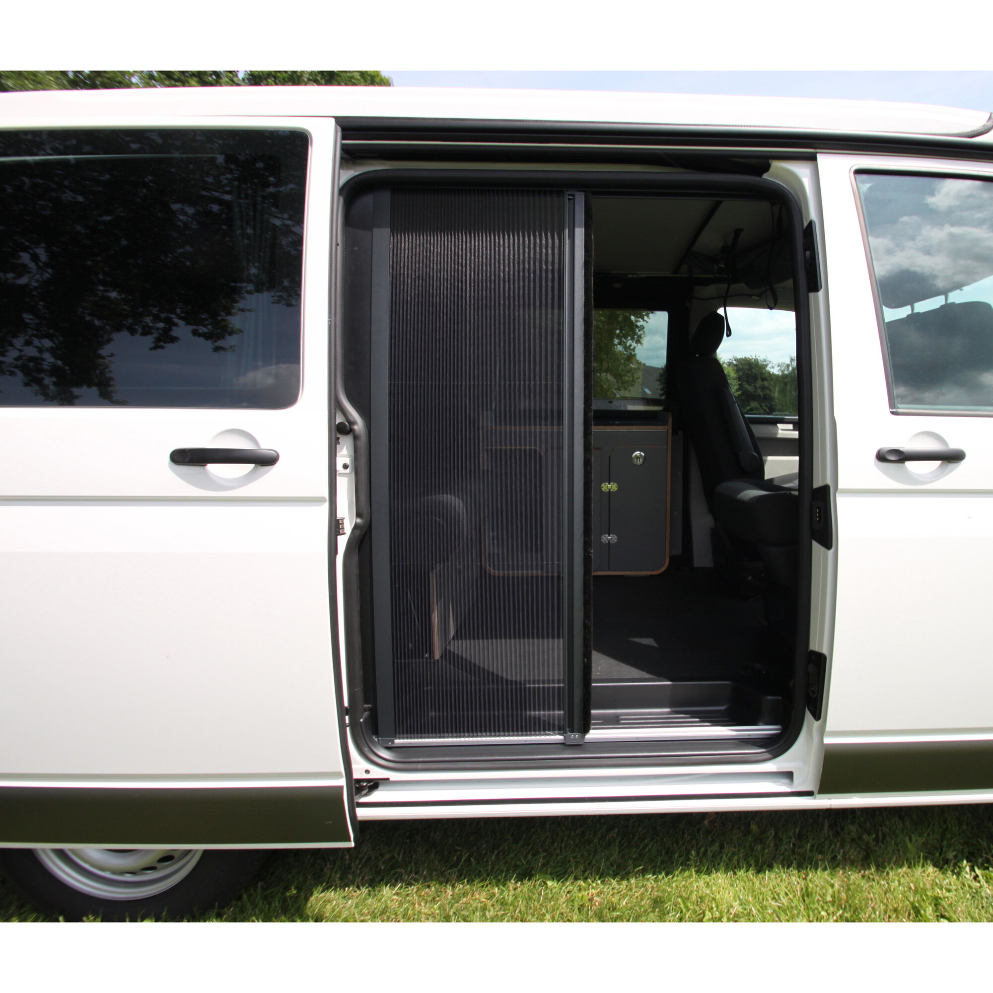 Pleated Fly Screen Door for VW T5/T6