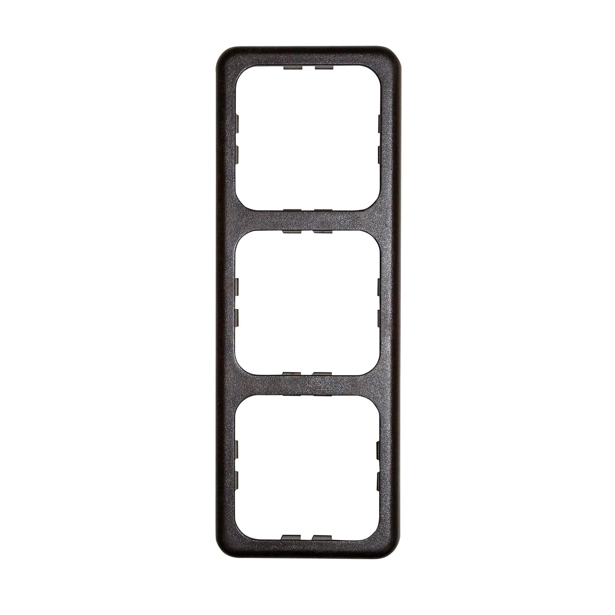 Cover Frame brown, 3-fold, self-service