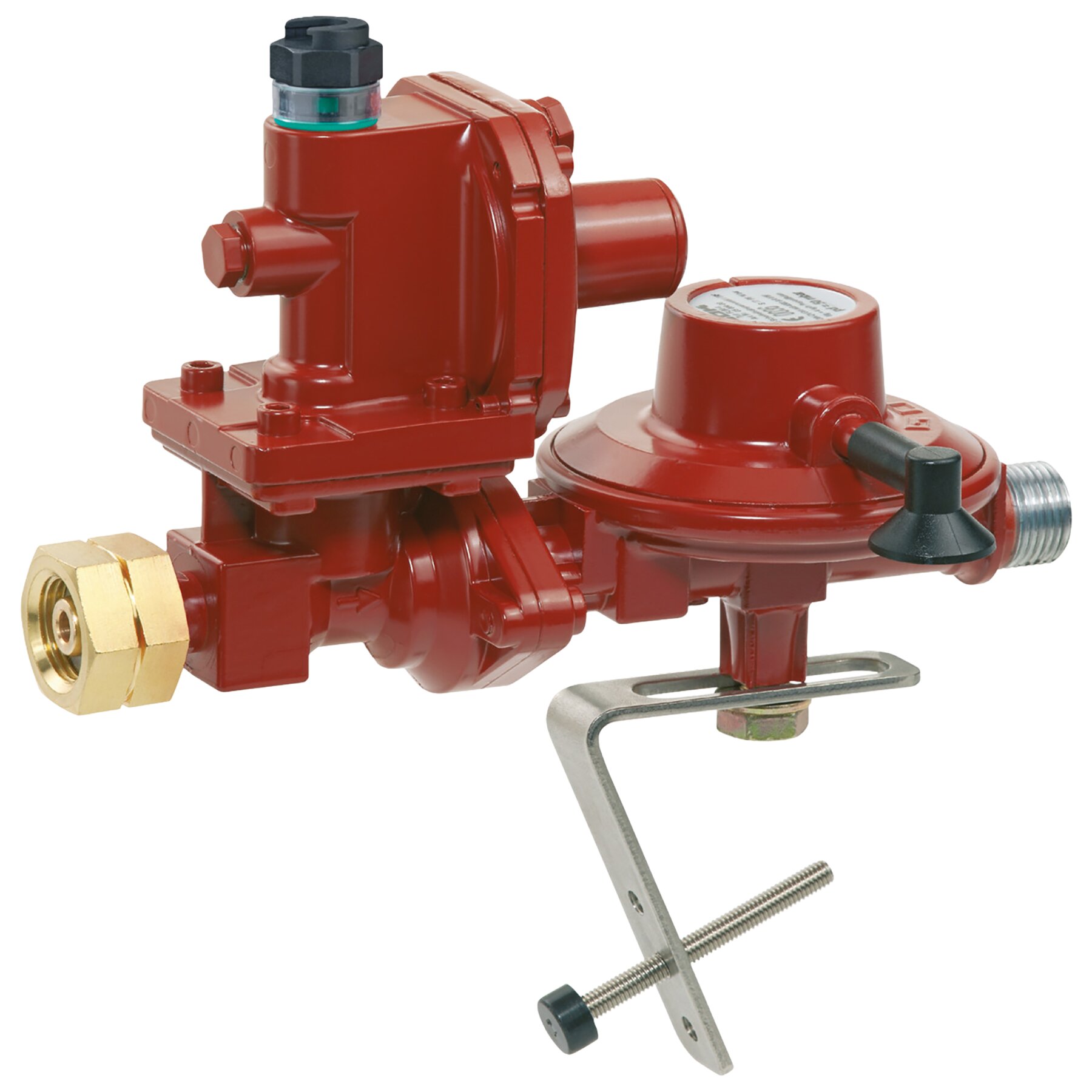 GOK Gasregler FL90-4, 4 kg/h GF x G1/2LH-KN OPSO PRV