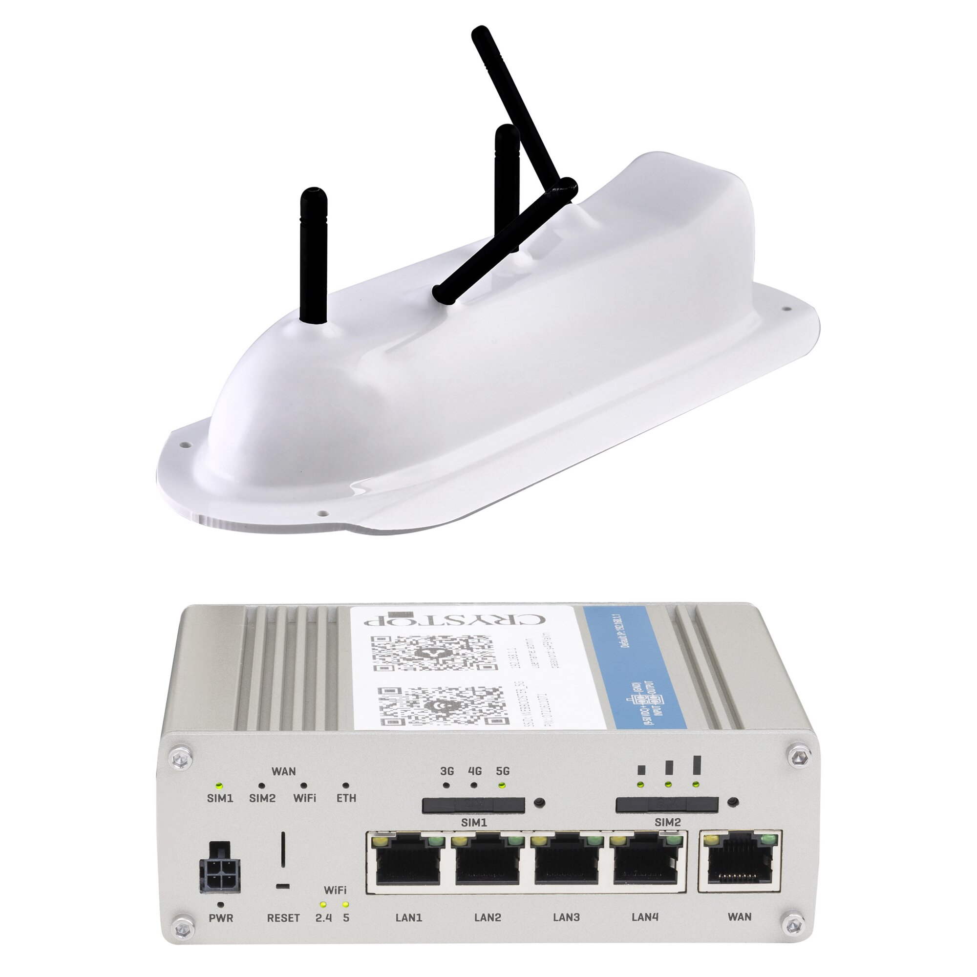 Routerset WebBooster Kastenwagen, weiß