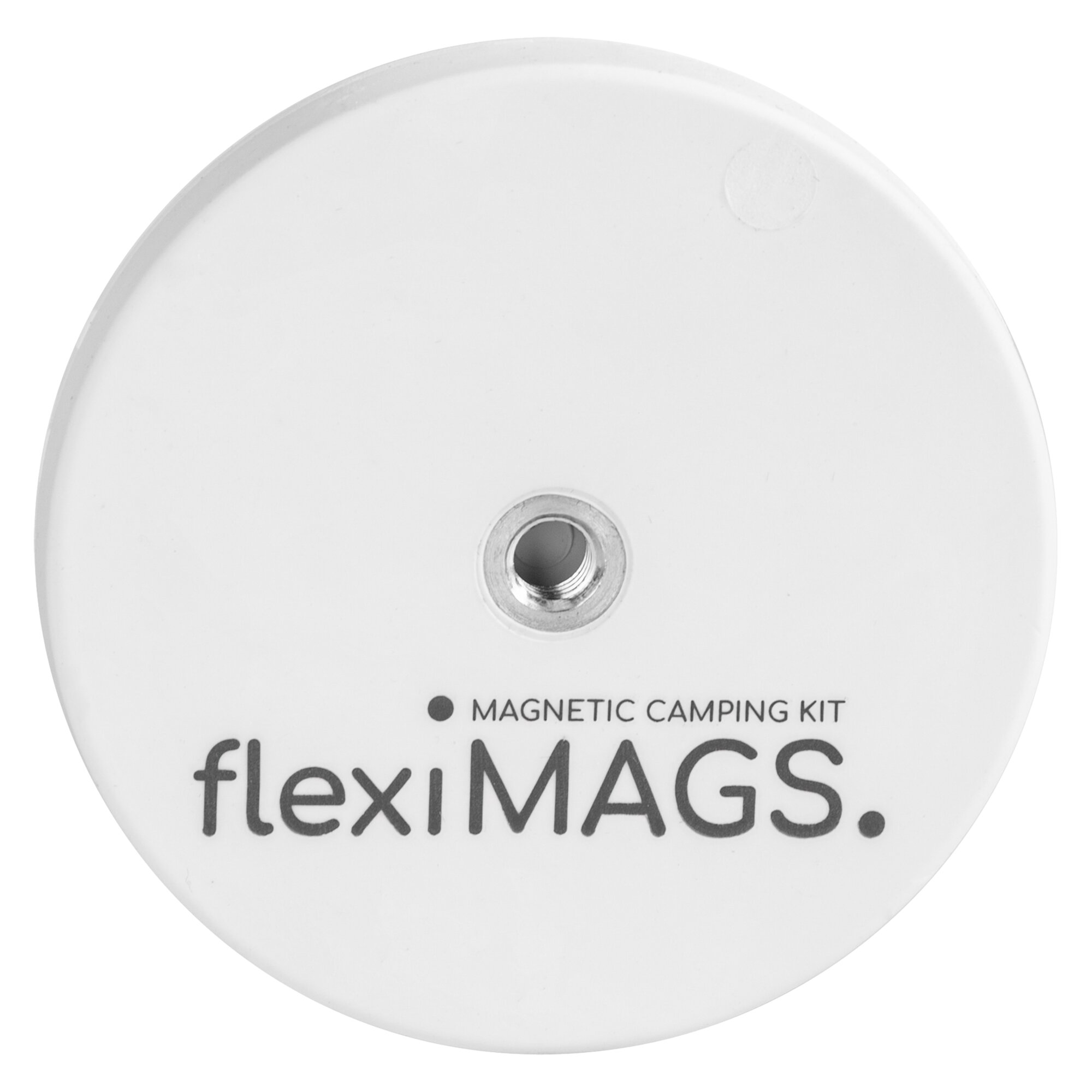 flexiMAGS Magnet rund flexiMAGS, weiß, 66 mm