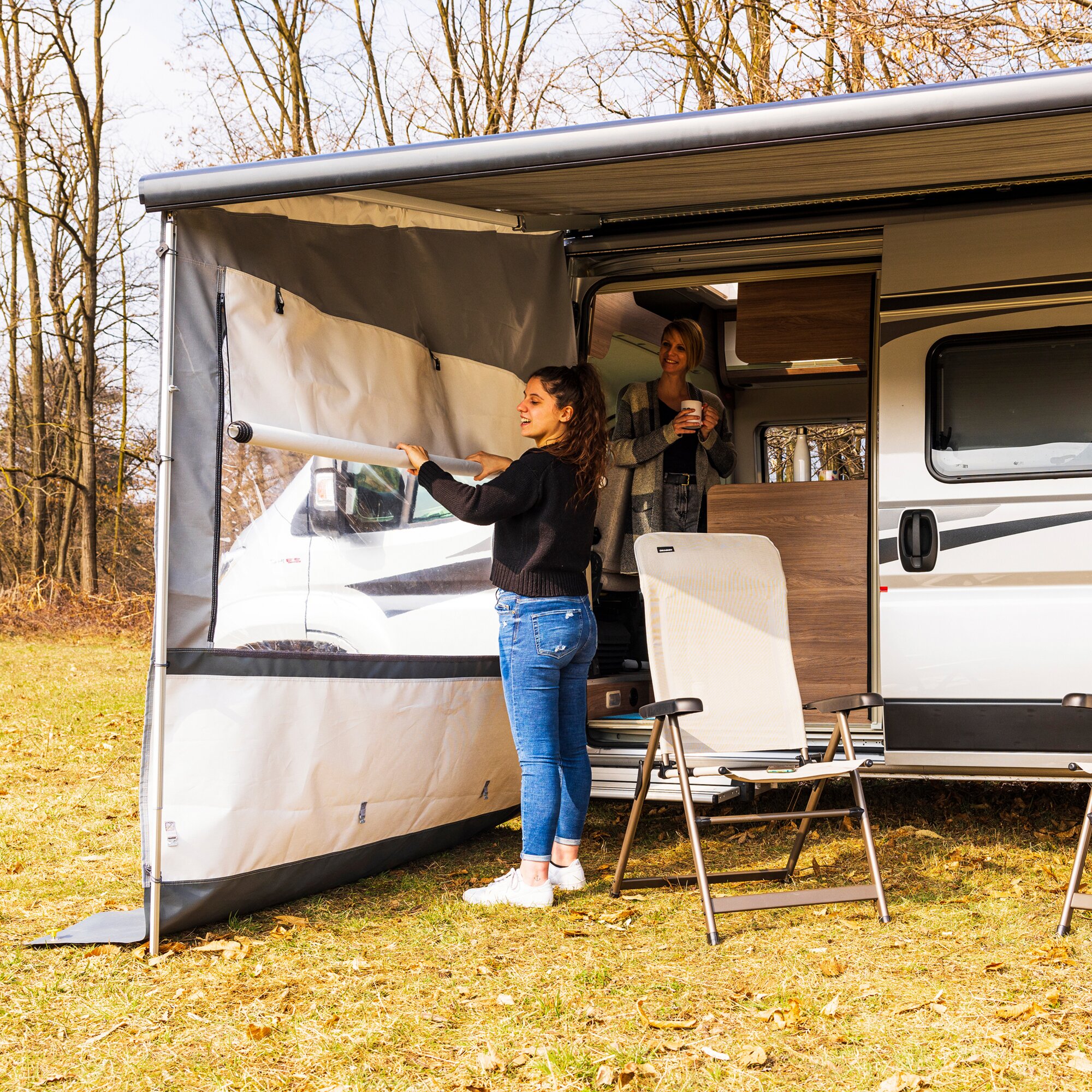 Fiamma Seitenwand Side W Pro Shade F45/F80, links