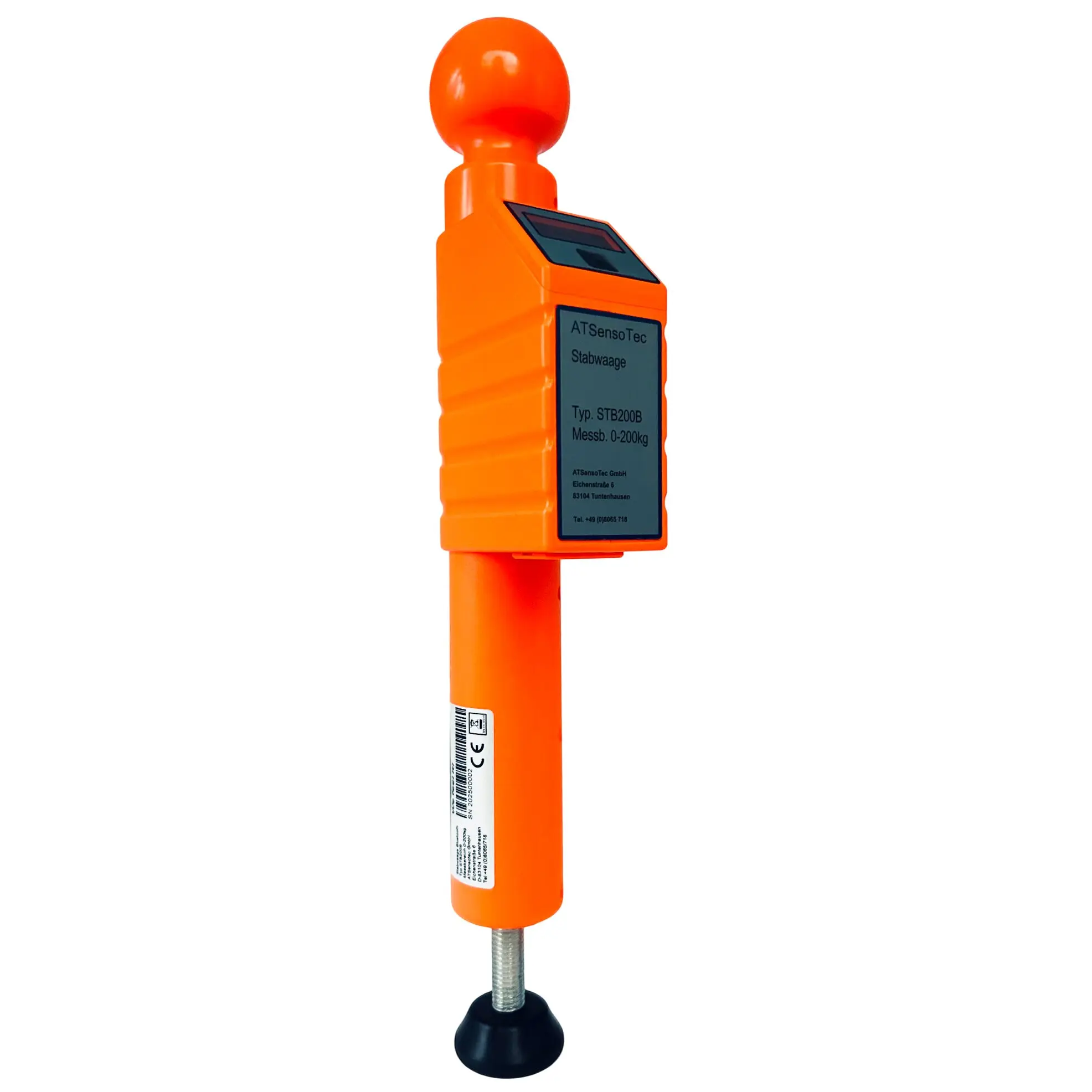 Digital Noseweight Gauge STB 200 B with Bluetooth orange