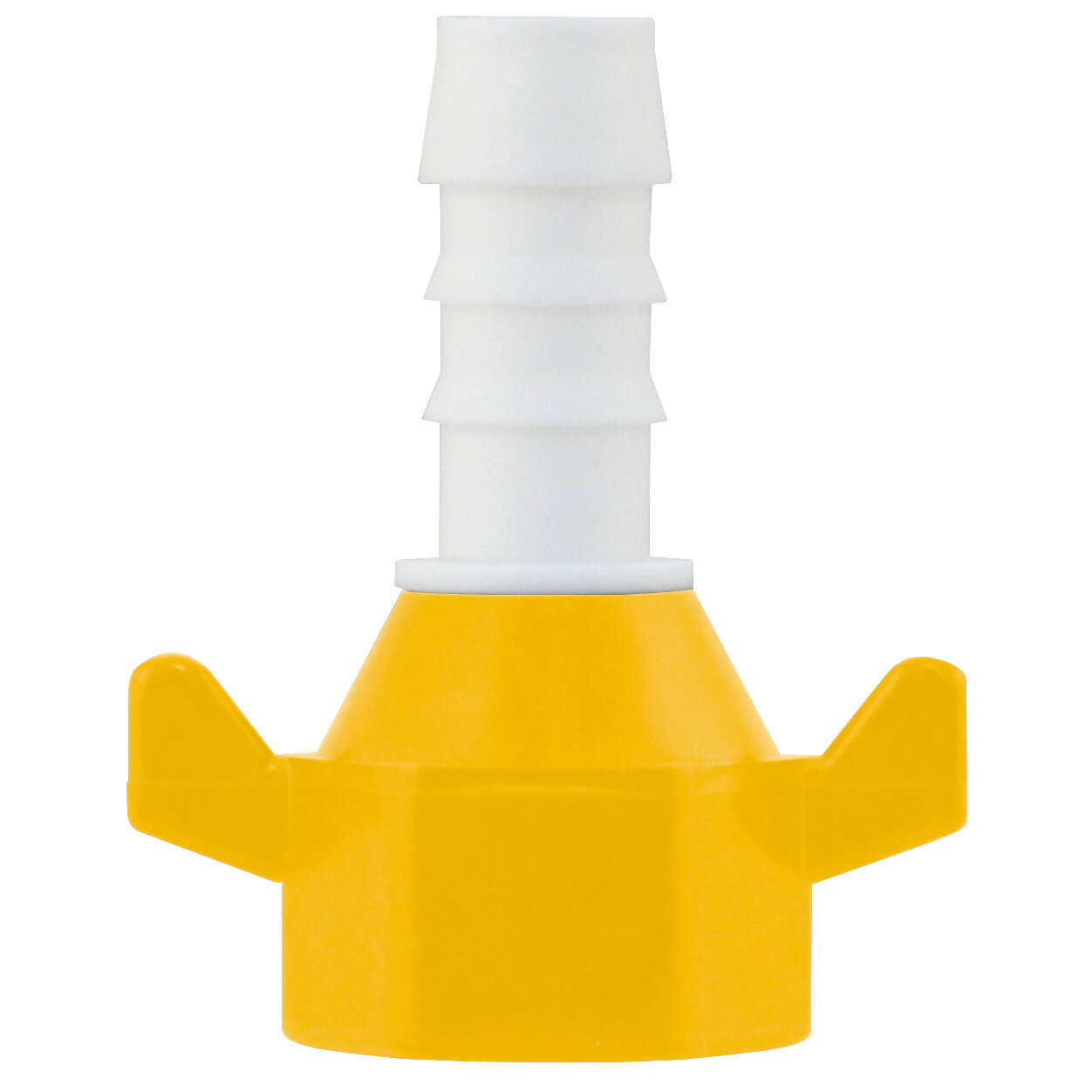 Aufschraubtülle WeißGELB 1/2", ø 10 mm