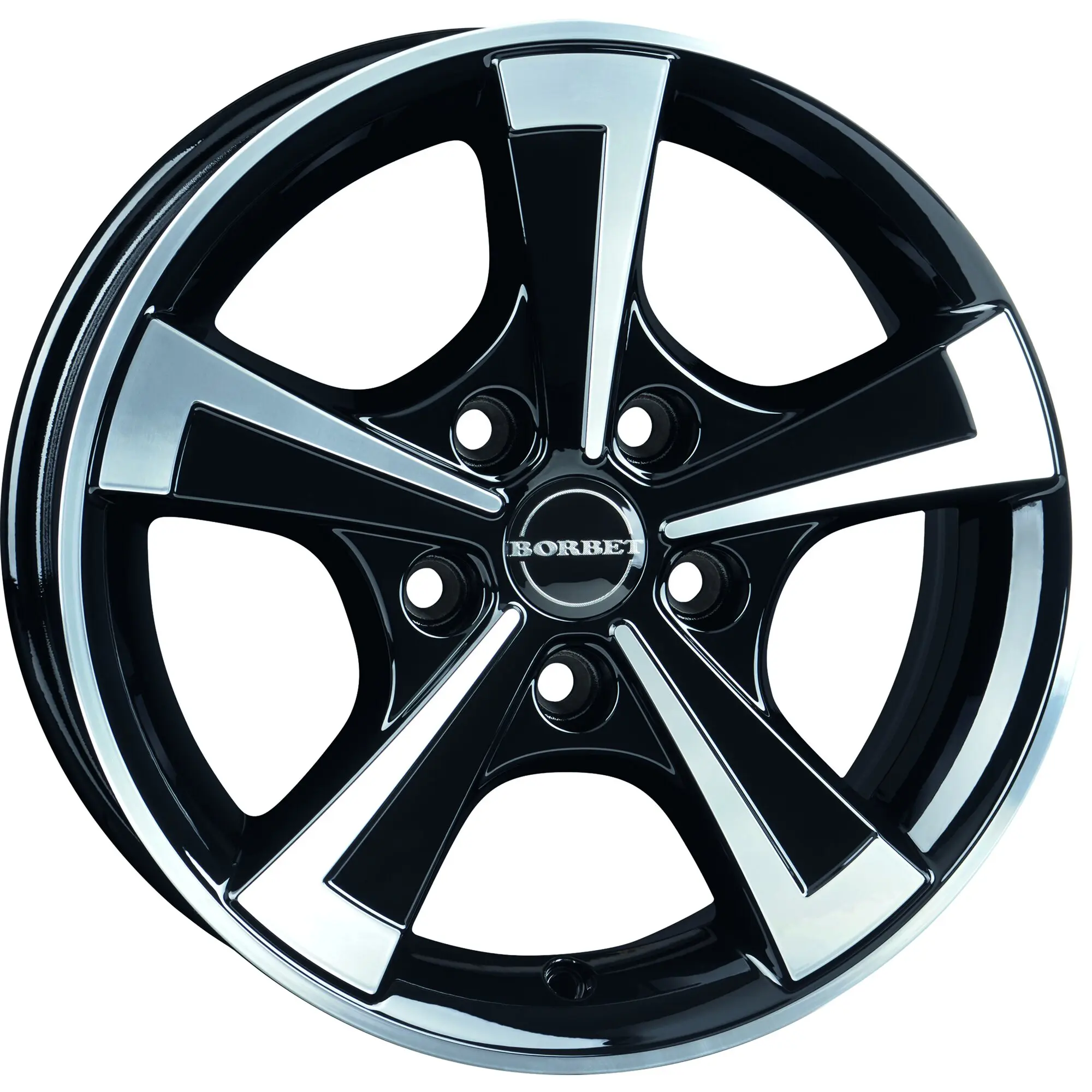 Aluminium Wheel Rim CWT for Caravans, black