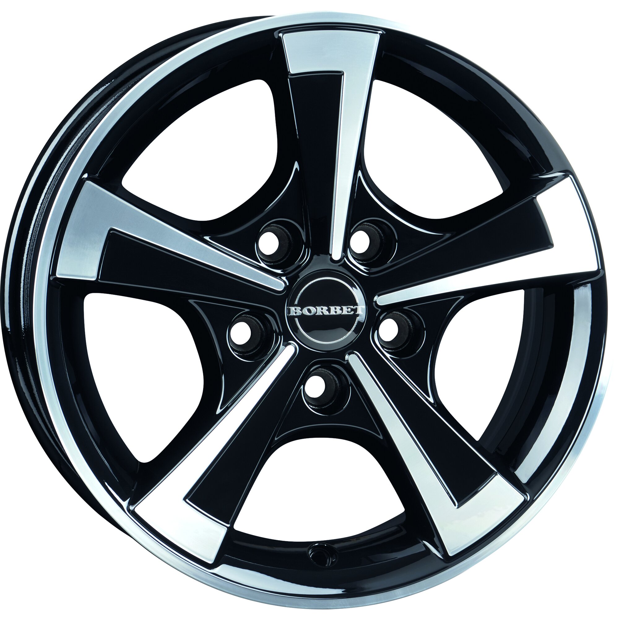 Aluminium Wheel Rim CWT for Caravans, black