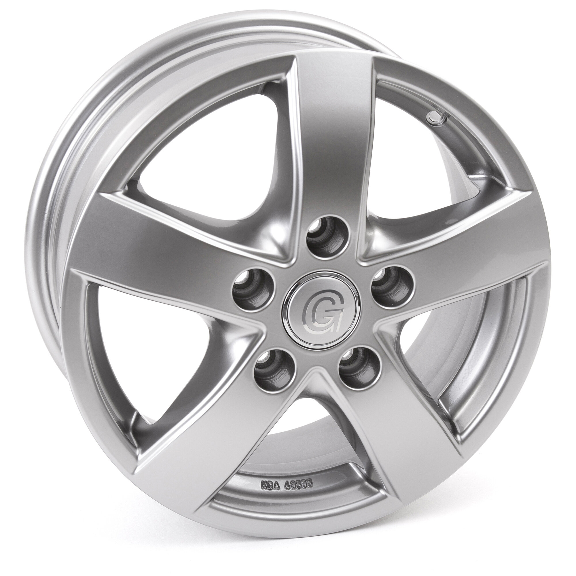 Aluminium Wheel Rim for Fiat Ducato, Dark Chrome