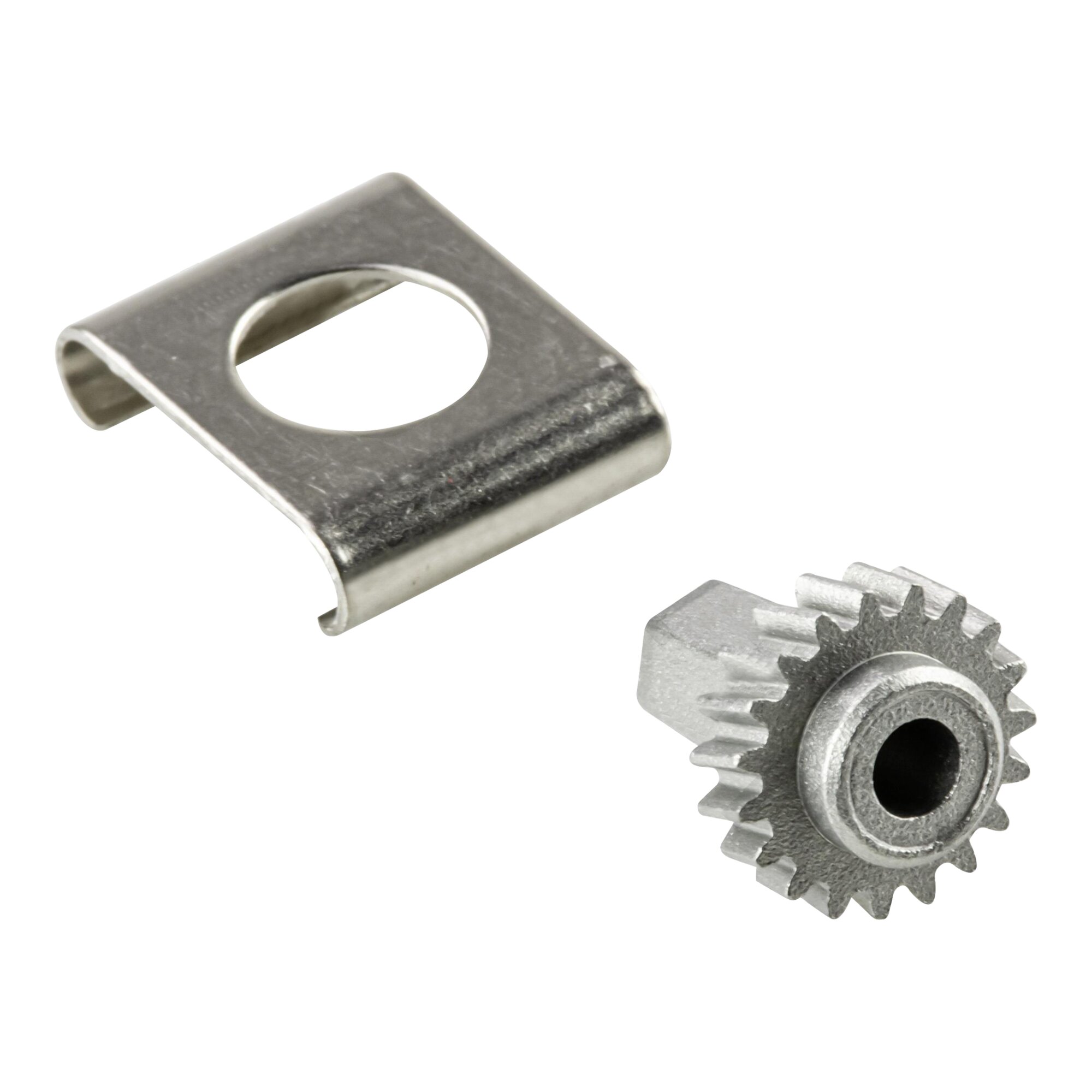 Drive Pinion with Retaining Clip