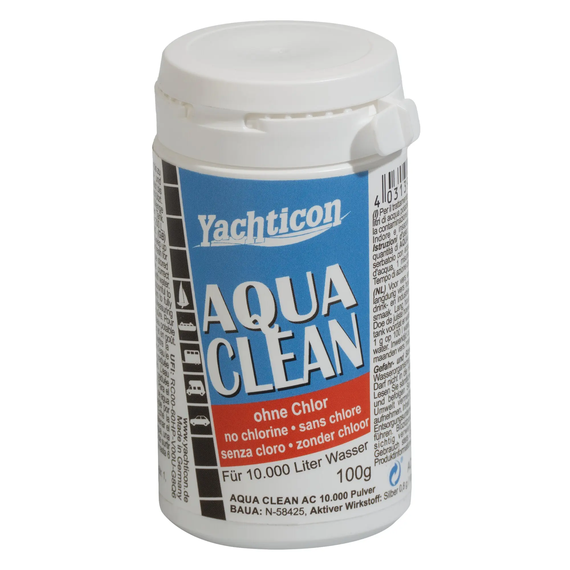 Wasserkonservierung Aqua Clean ohne Chlor
