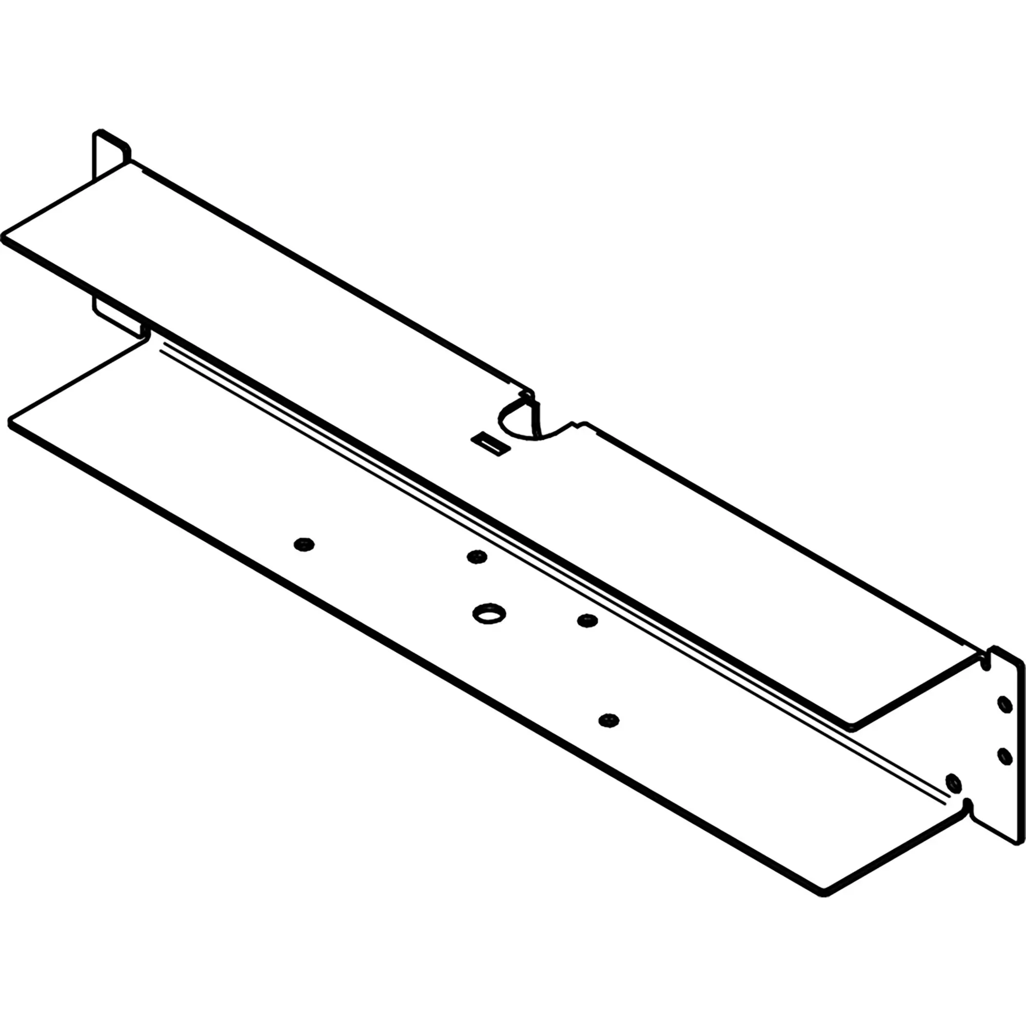 Casing Rear Panel Thule Slide-Out Step G2 12V 400