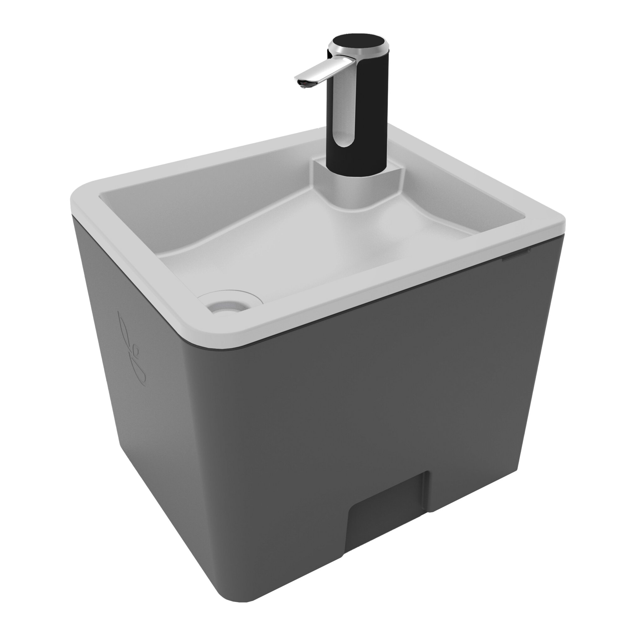 Waschbecken Trelino® Splash S anthrazit