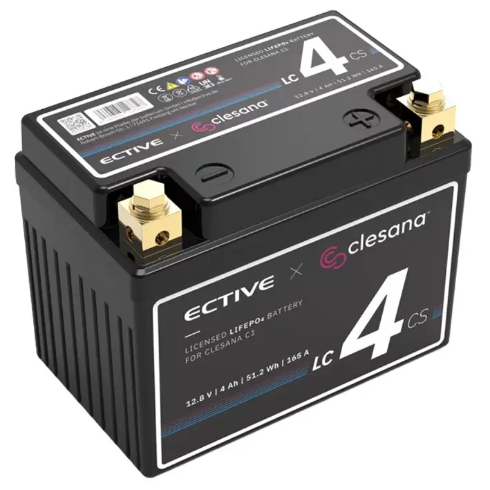 Lithium Batterie 4 Ah ECTIVE x Clesana LC4CS