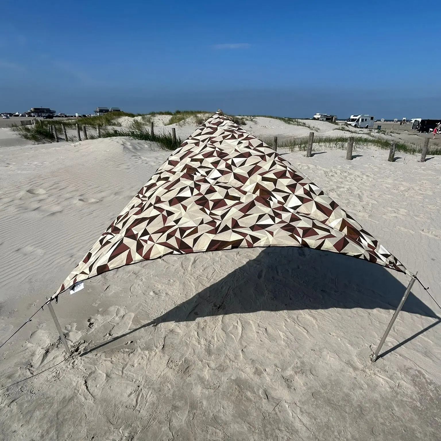 Sonnensegel „TC-Zip Canvas Single“  Nature Design Earth