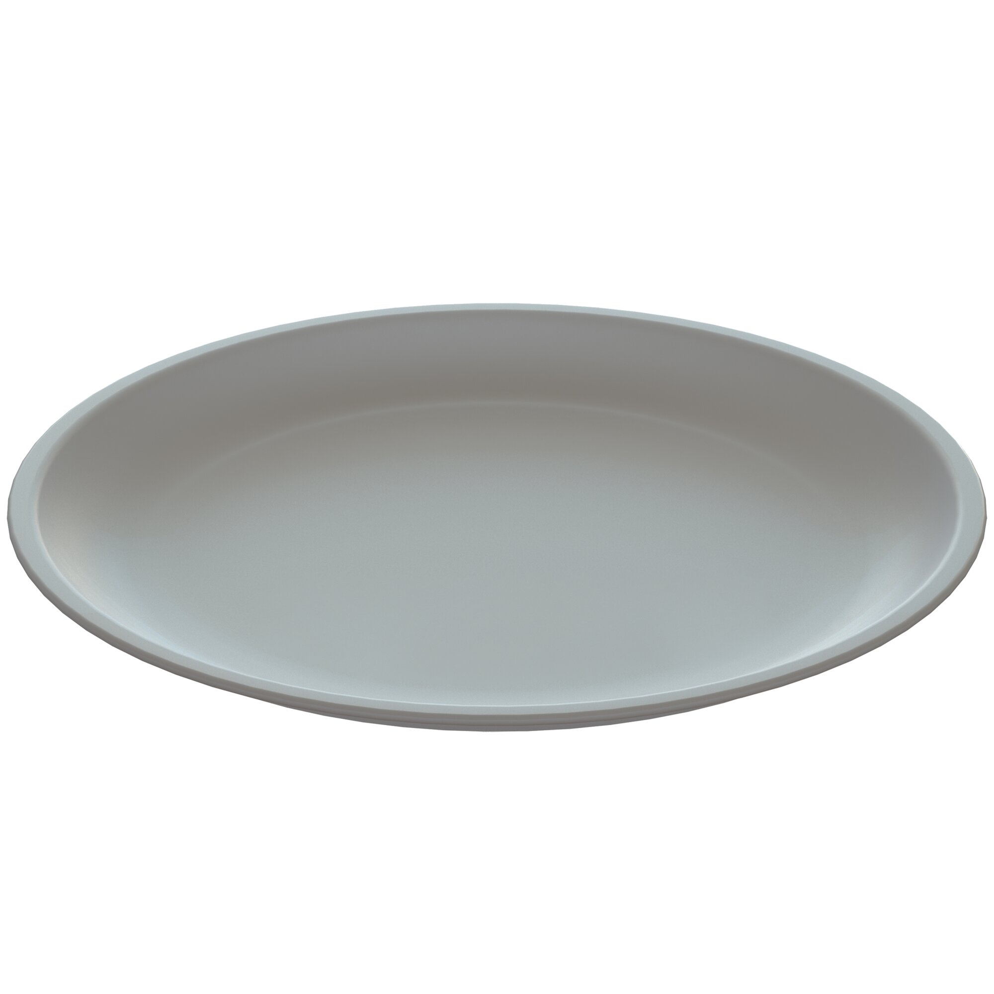 Teller 24 cm silber