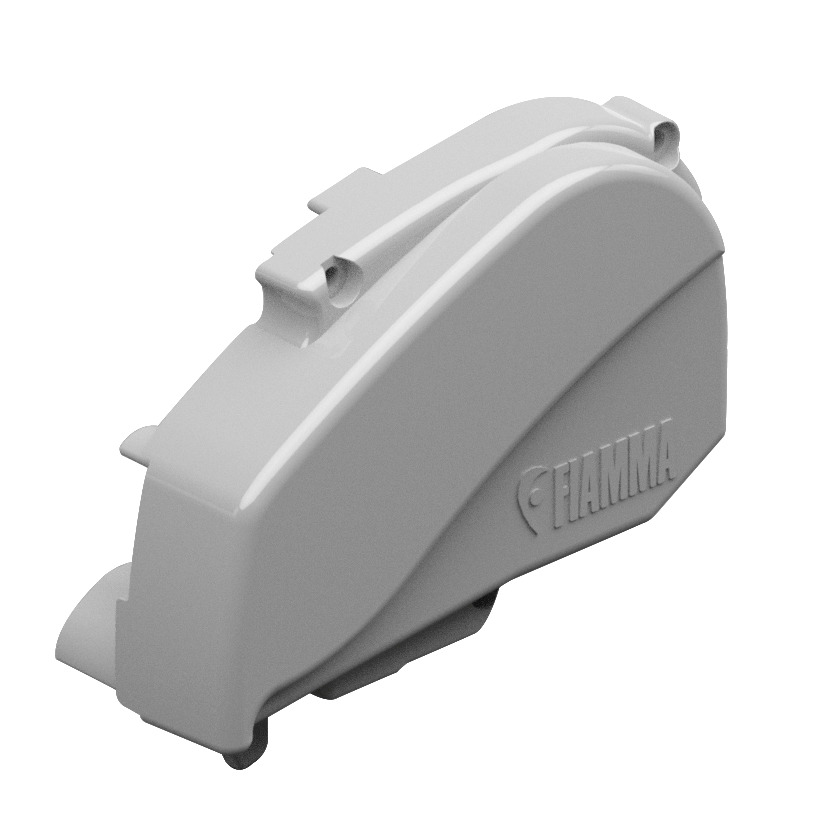 End Cap, right-hand, titanium