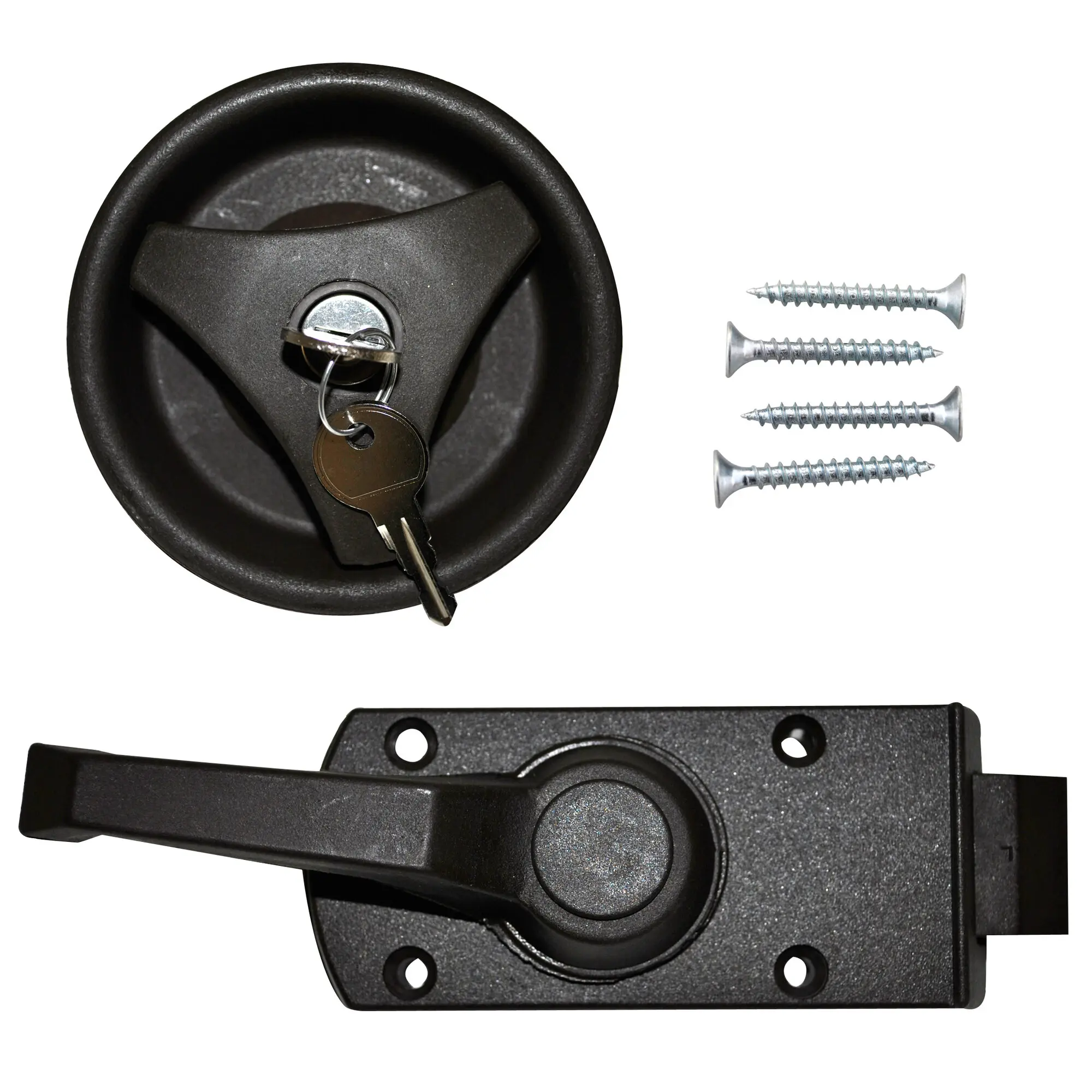 Türschloss, dunkelbraun