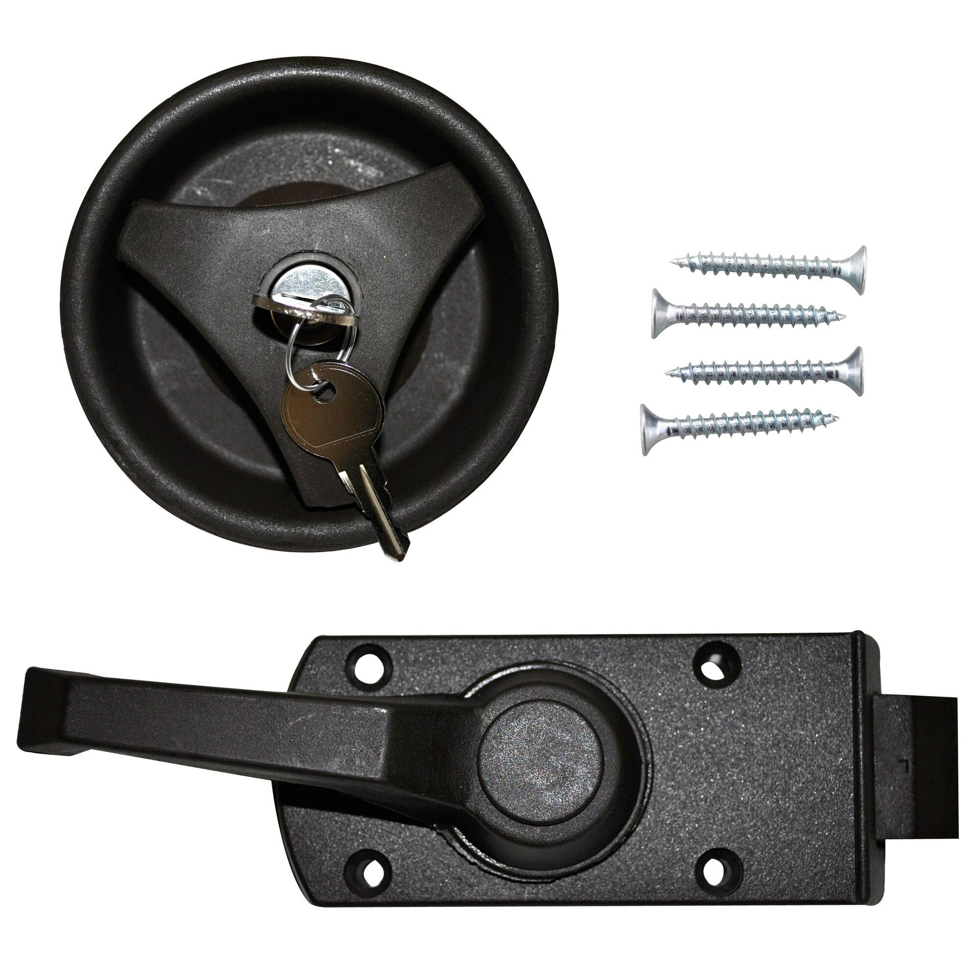 Door Lock, dark brown