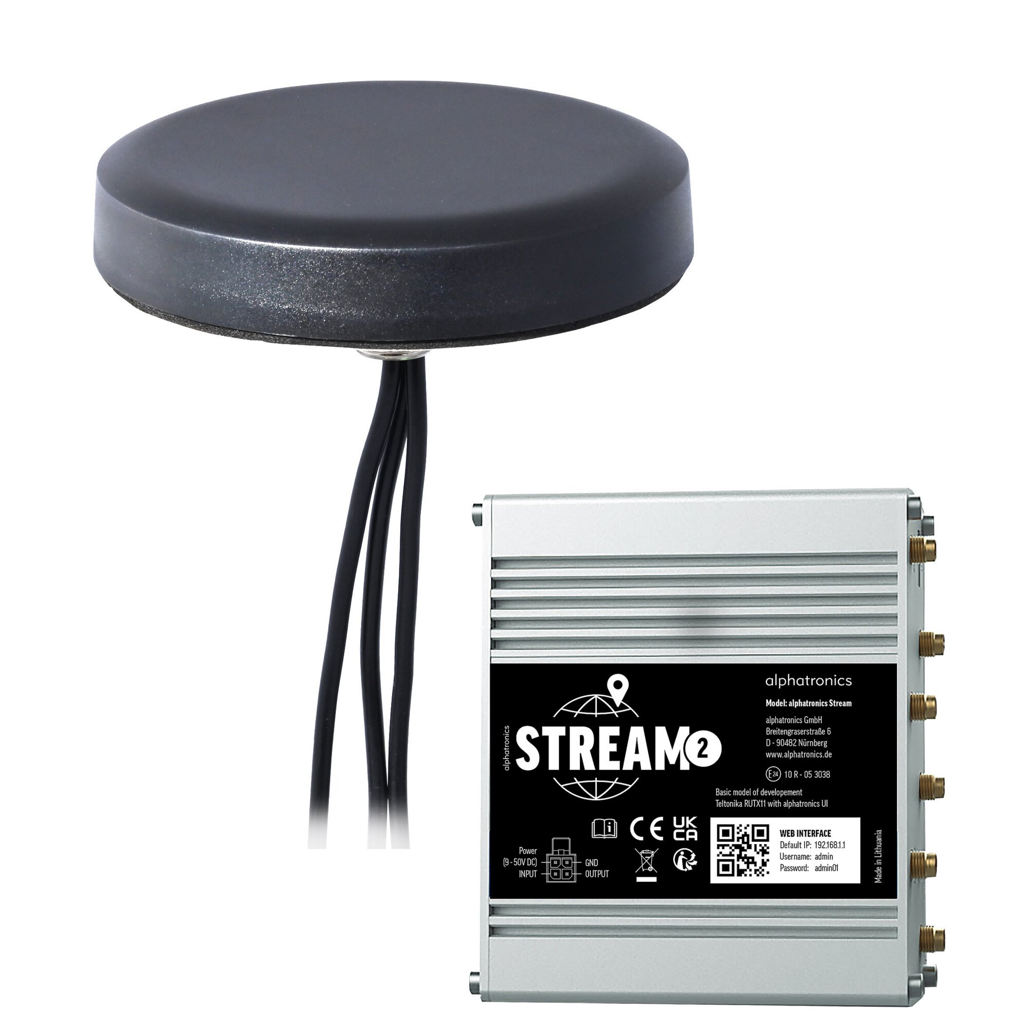 Router Set alphatronics Stream 2